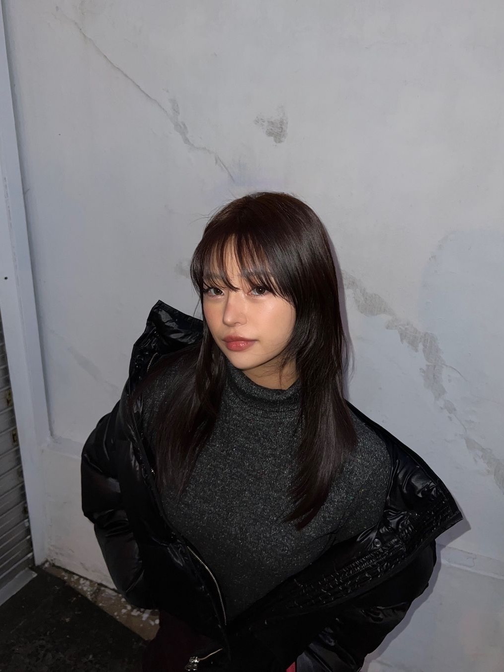 Safarispot Women 1/2 Basic Safari Nep Turtle Neck Speckled Black, Safarispot Women 1/2 Basic Safari Nep Turtle Neck Speckled Gray 착용 스타일 - 2