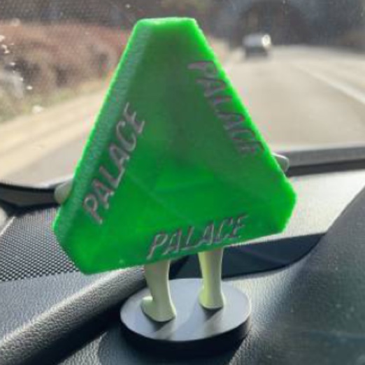 Palace Tri-Ferg Bobblehead Toy Green - 23FW 착용 스타일