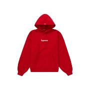 Supreme Box Logo Hooded Sweatshirt Red - 23FW