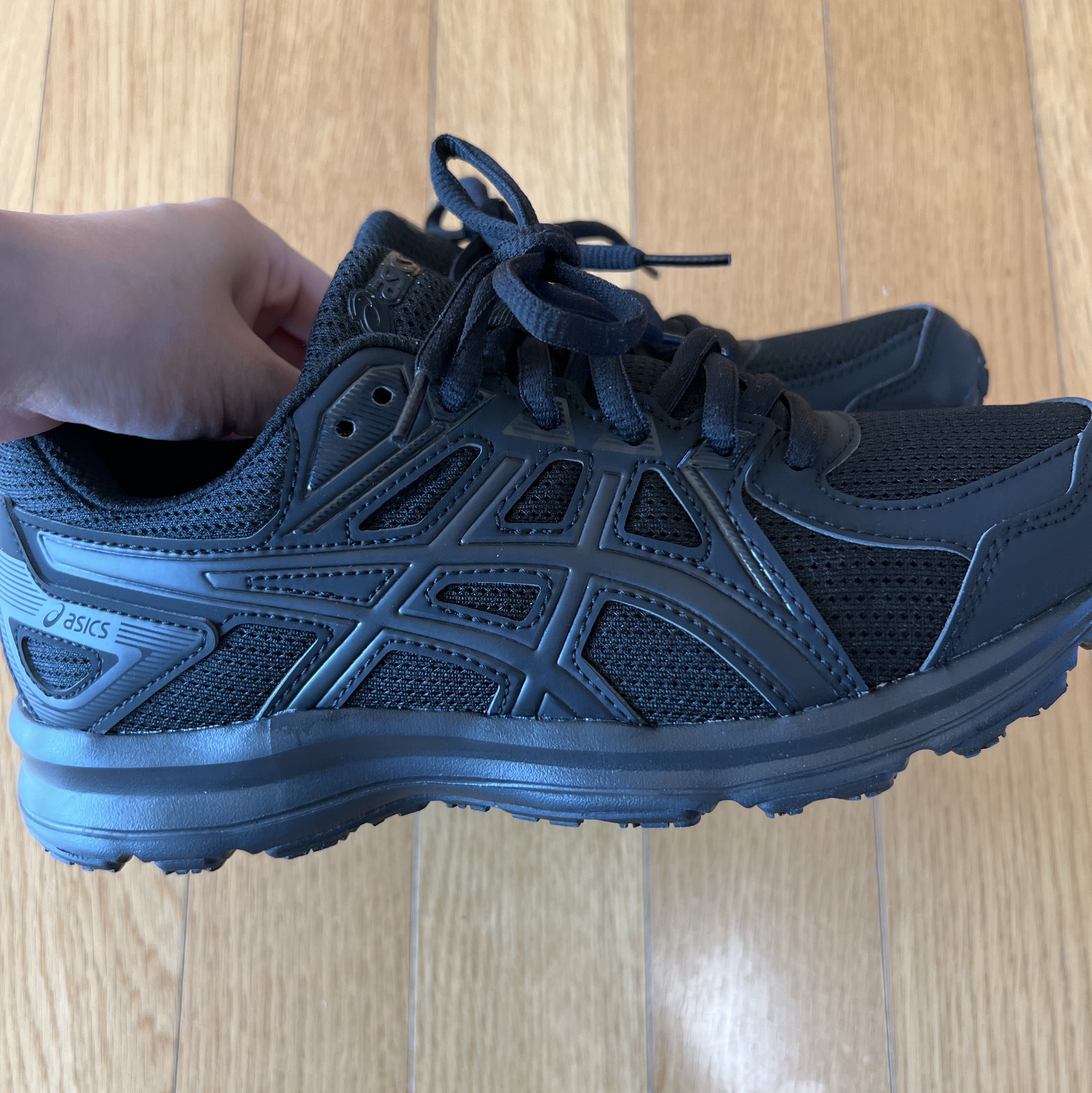 Asics Jog 100 2 Black 착용 스타일