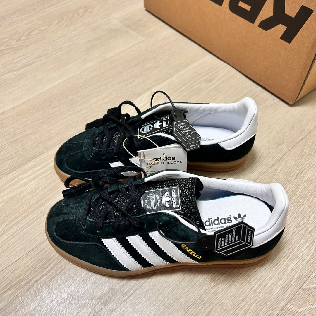 Adidas Gazelle Indoor Core Black 착용 스타일 - 5