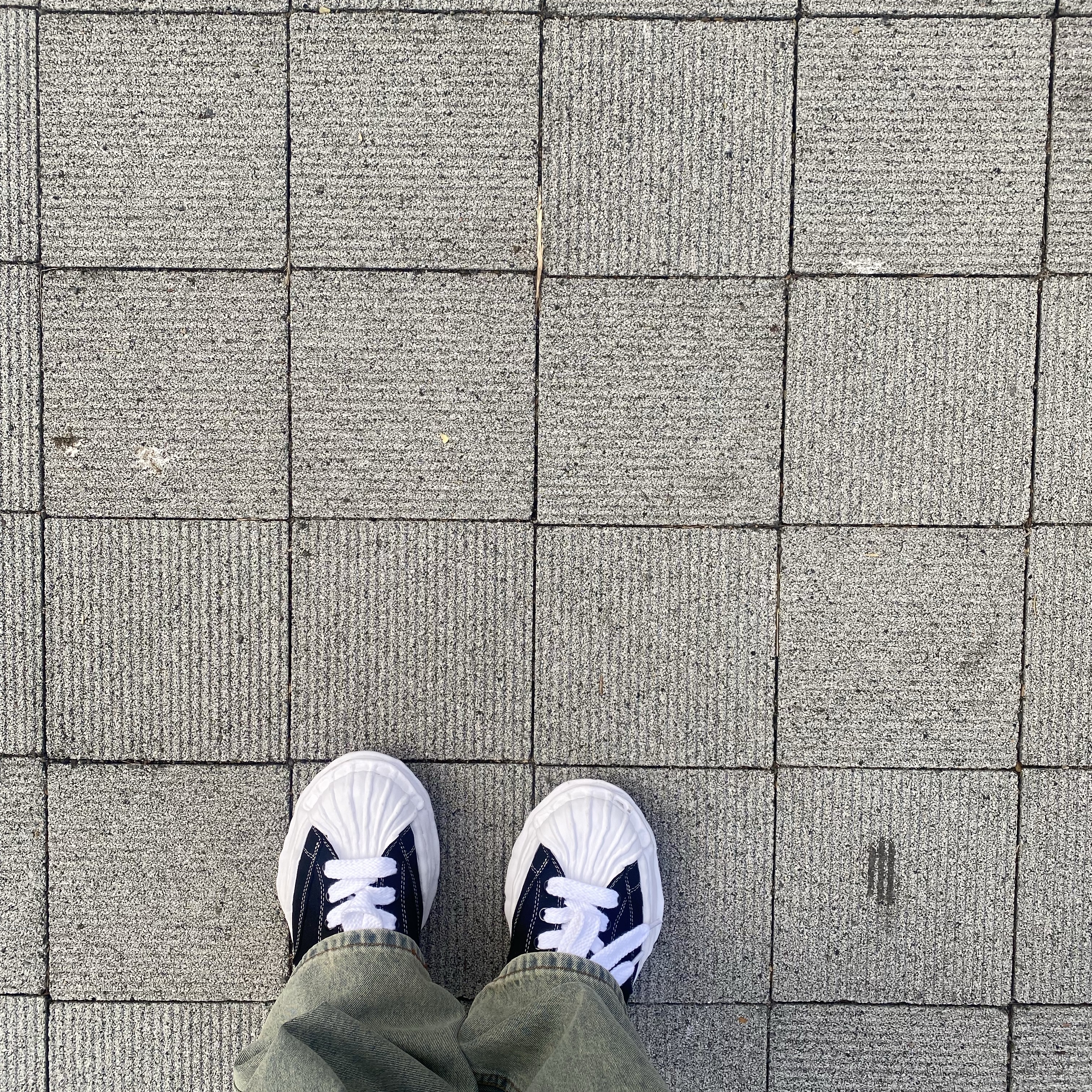 Maison Mihara Yasuhiro Blakey OG Sole Canvas Low-top Sneakers Black White 착용 스타일