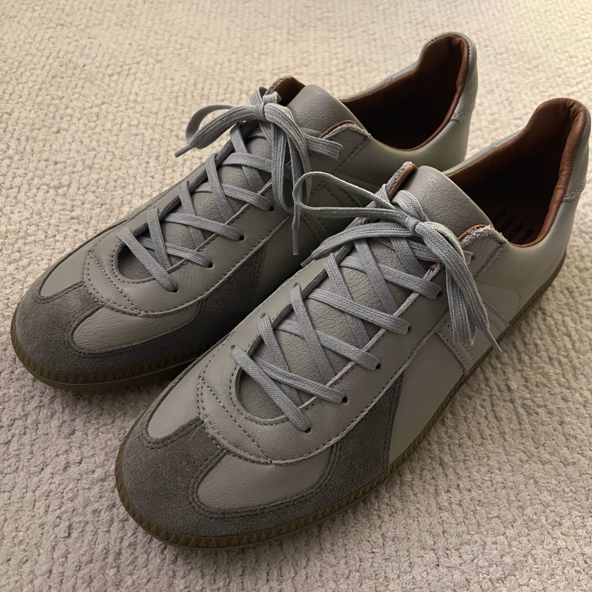 Reproduction of Found German Military Trainer 1700L Light Gray 착용 스타일 - 1