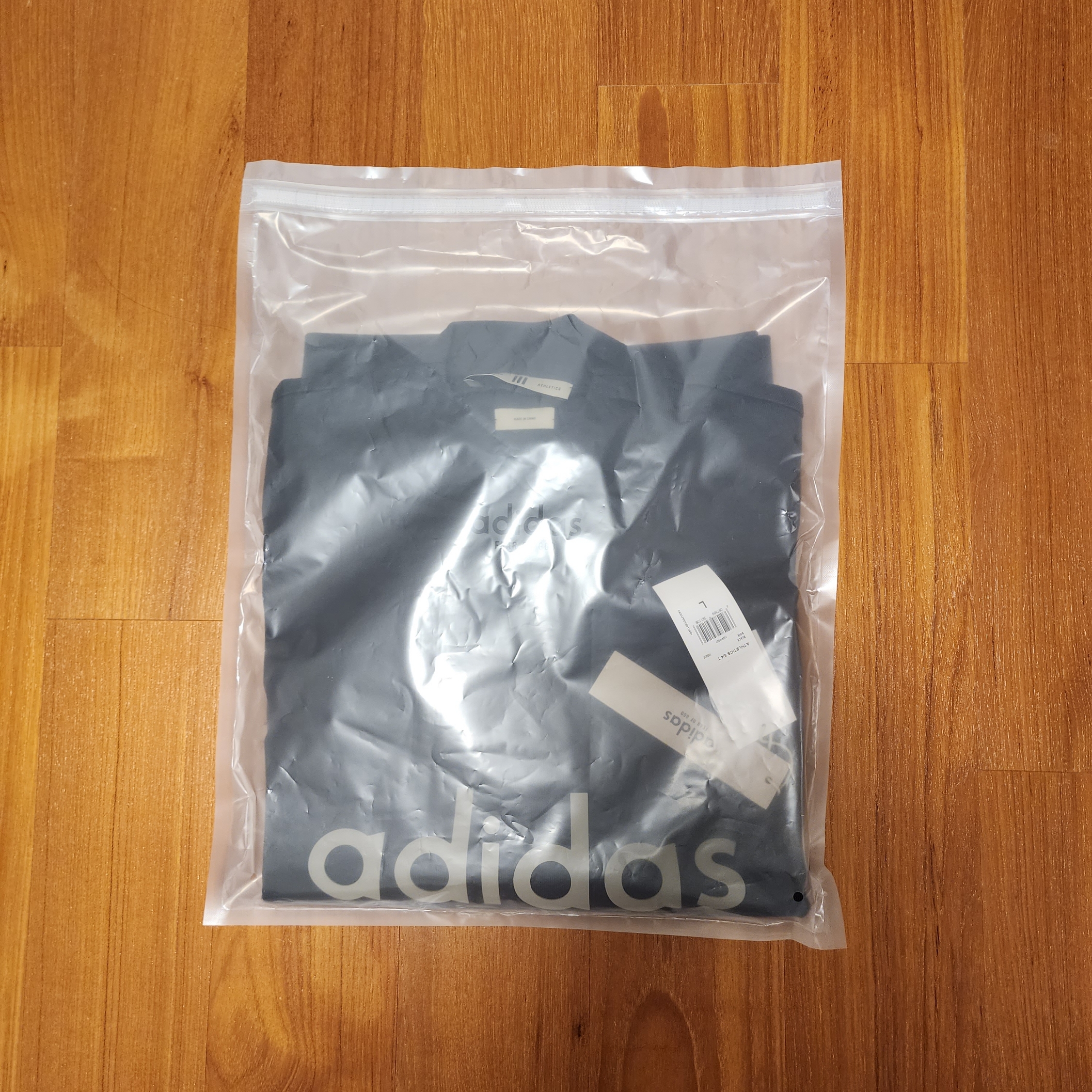 Adidas x Fear of God Athletics Heavy Jersey 3/4 Mock T-Shirt Black - KR Sizing 착용 스타일 - 5