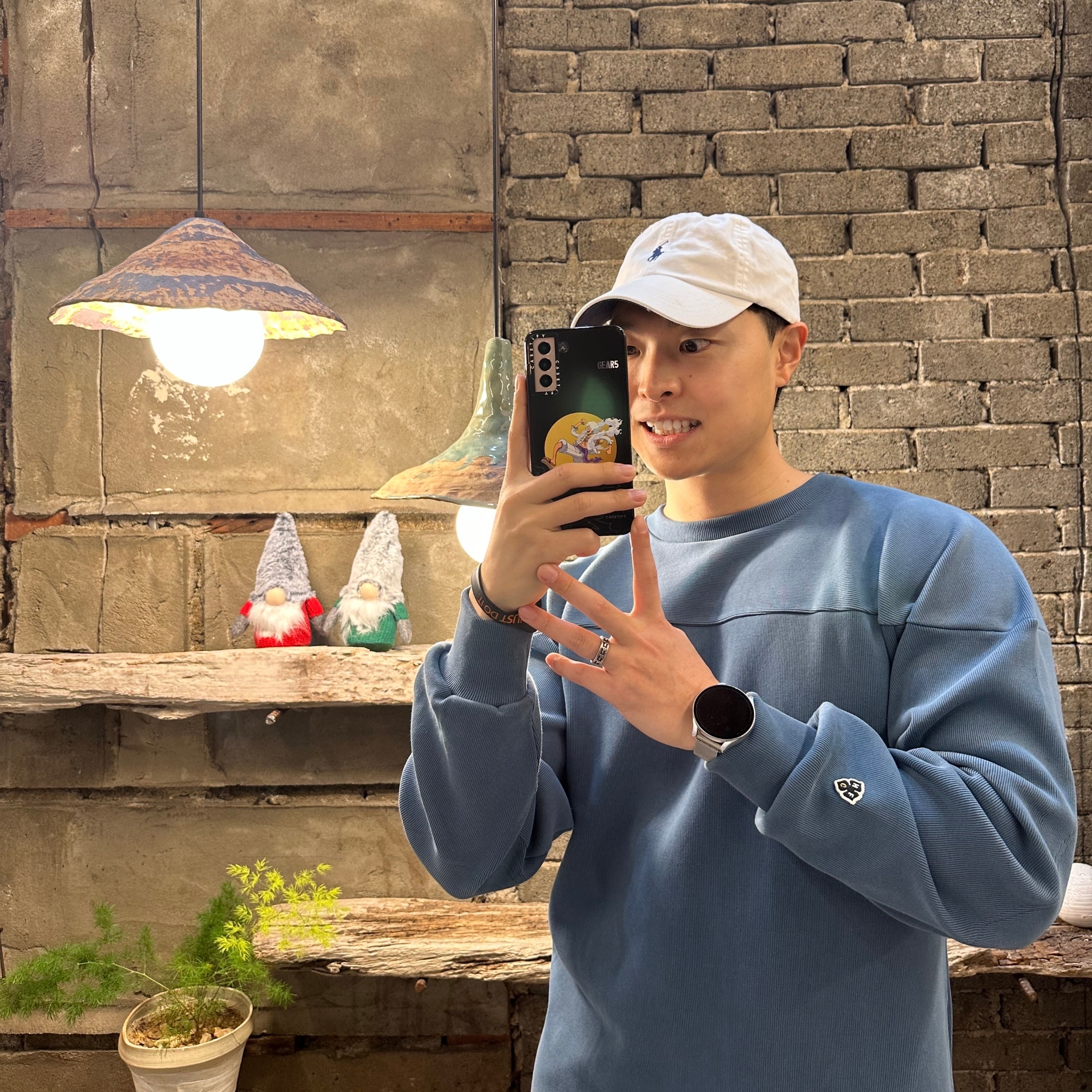 [30%적립] Polo Ralph Lauren Cotton Chino Ball Cap White, Casetify x One Piece iPhone Gear 5 Luffy Bounce Case Clear Black 착용 스타일 - 1