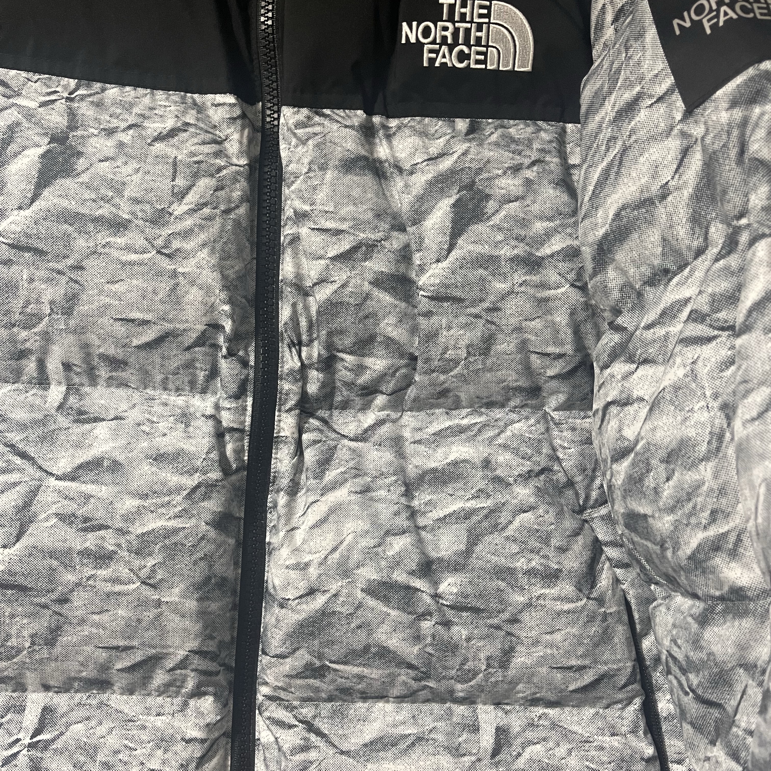 The North Face White Label Novelty Nuptse Down Jacket P White 착용 스타일
