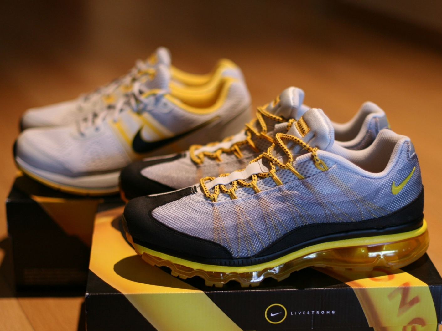 (W) Nike Air Max 95 Dynamic Flywire LAF Livestrong 착용 스타일 - 1
