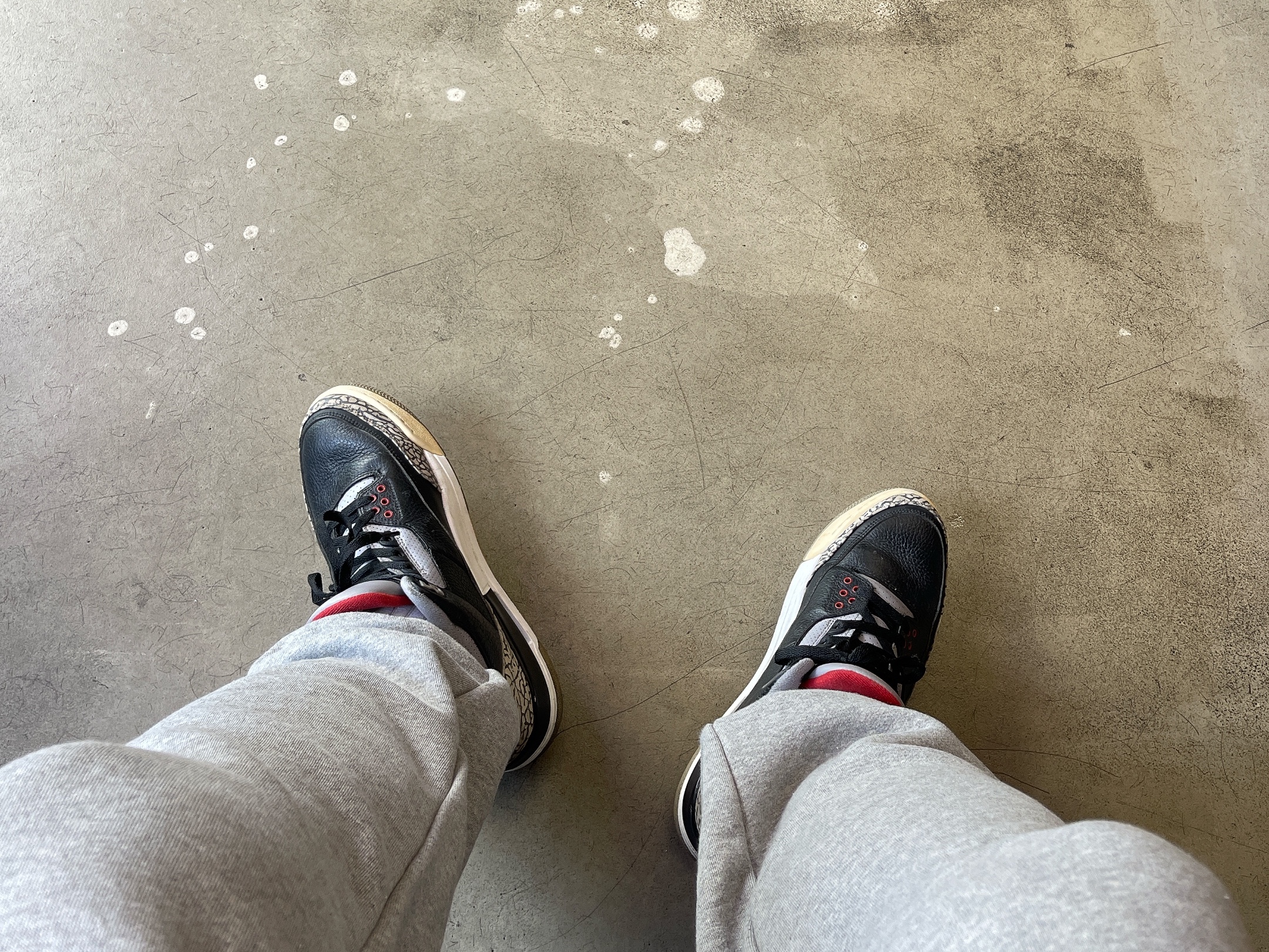 Jordan 3 Retro OG Black Cement 2018 착용 스타일