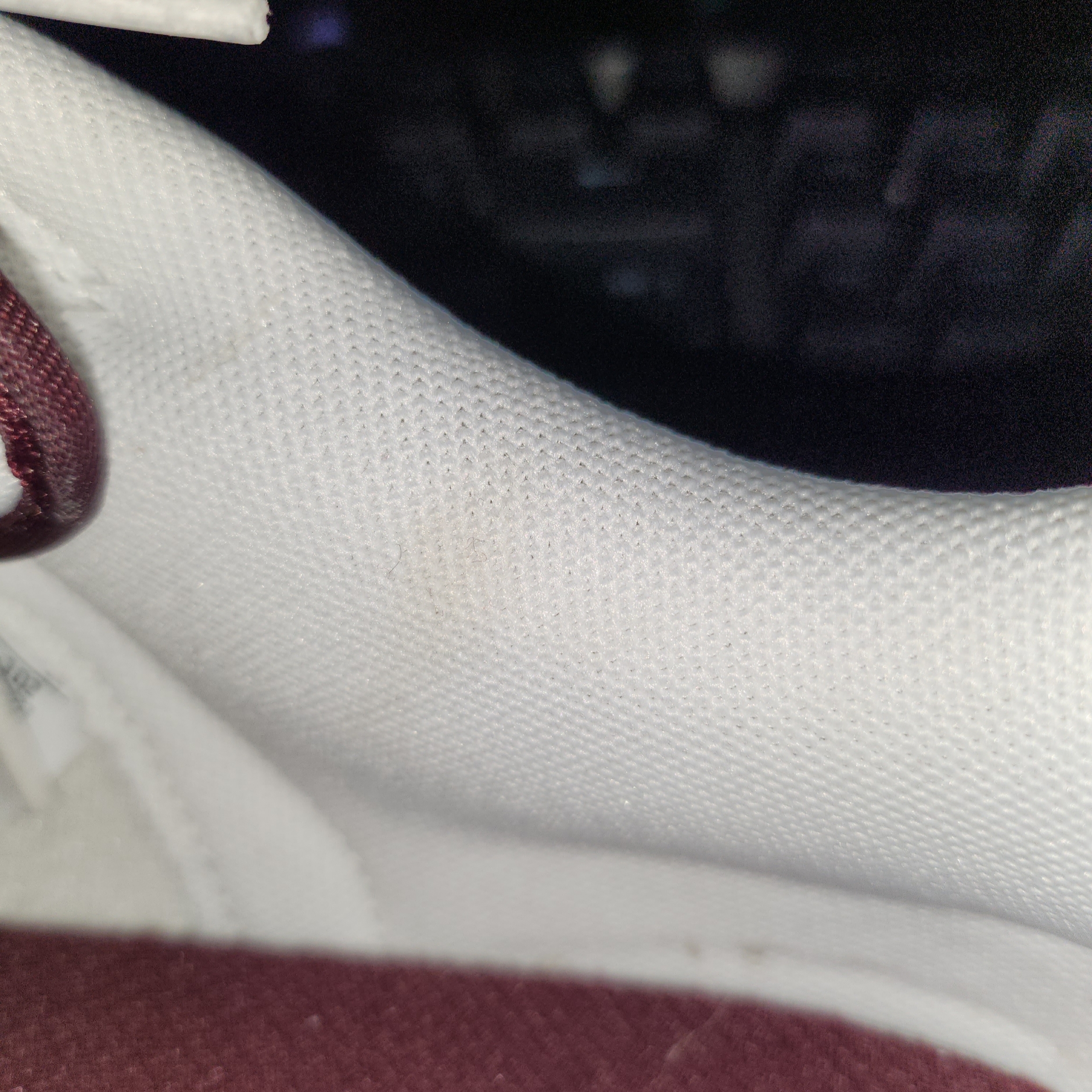 Nike Dunk Low White Night Maroon 착용 스타일 - 2