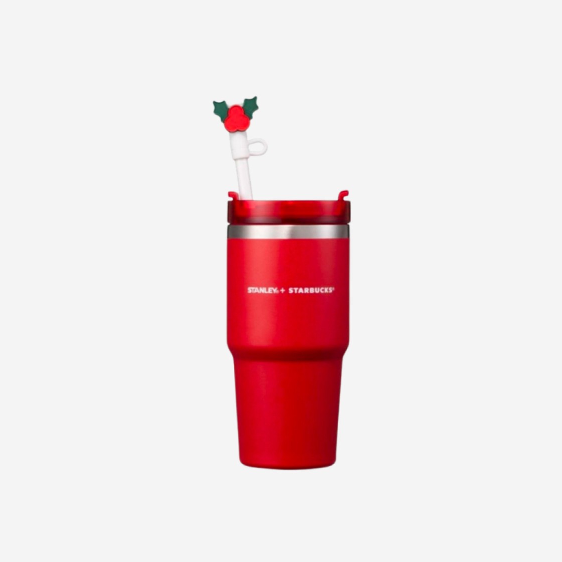 Stanley x Starbucks 22 SS Holiday Quencher Red Tumbler 591ml 상세 이미지 1