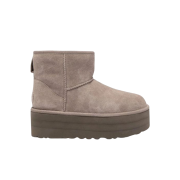 (W) UGG Classic Mini Platform Boots Smoke Plume