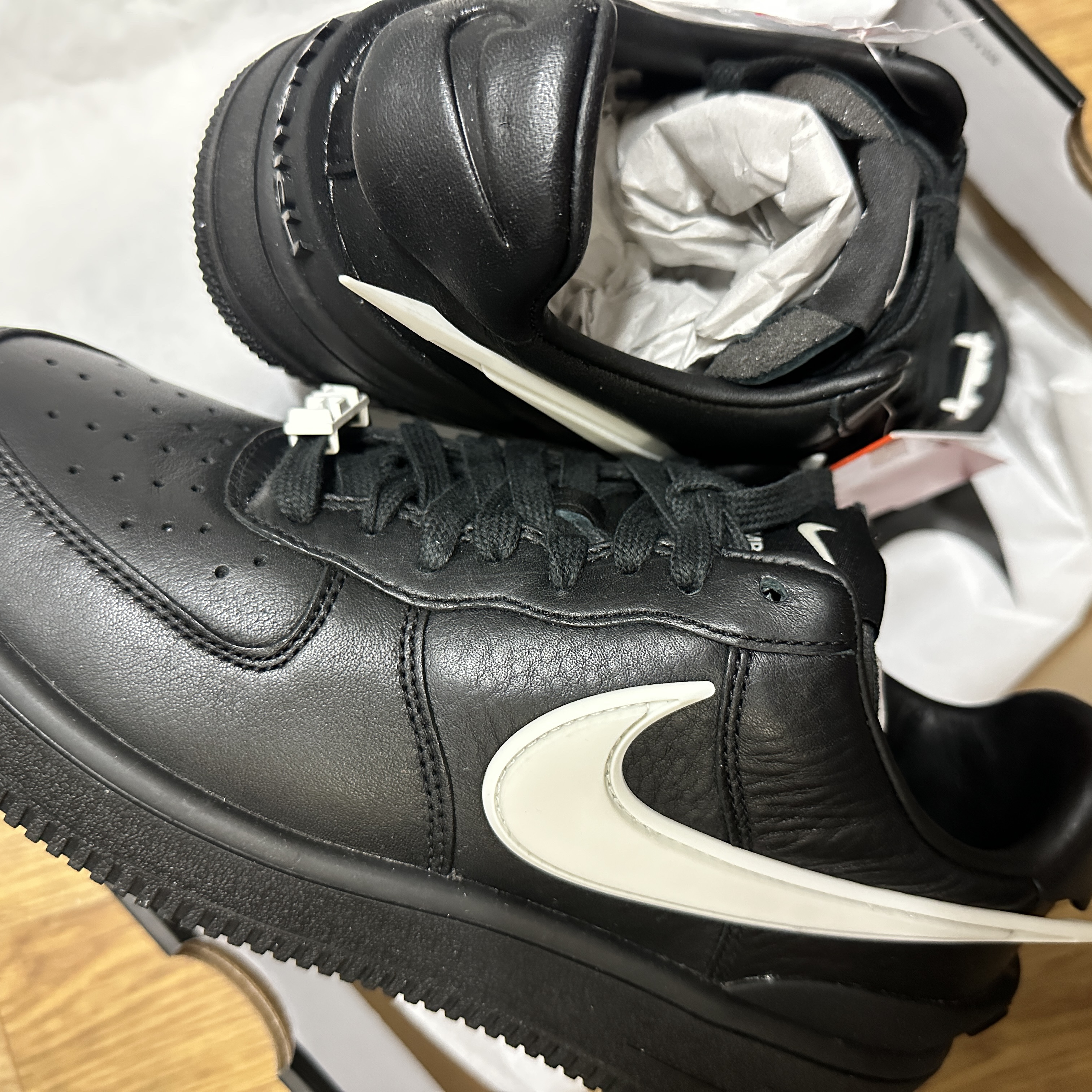 Nike x Ambush Air Force 1 Low SP Black 착용 스타일