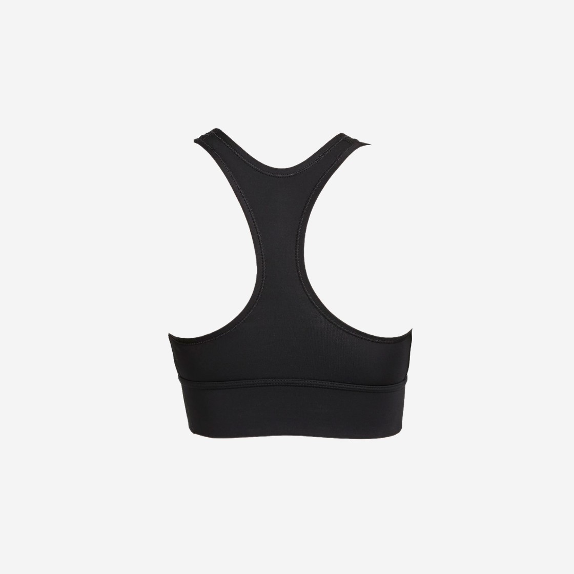 (W) Nike Swoosh Medium Support 1 Piece Pad Longline Sports Bra Black - Asia 상세 이미지 2