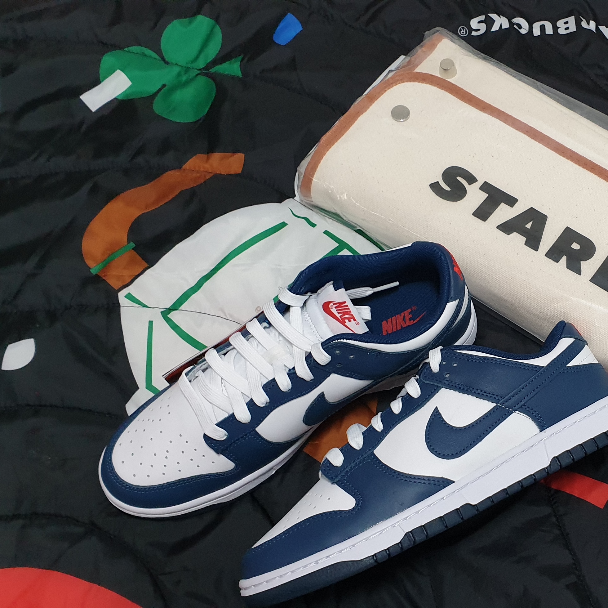Nike Dunk Low Retro Valerian Blue 착용 스타일