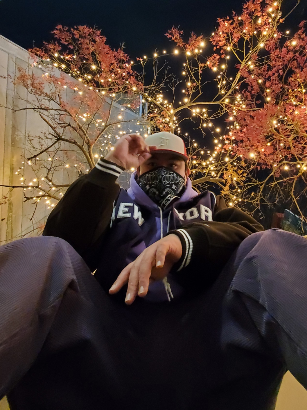 Adidas x Atmos Adimatic Glory Purple, Nike Solo Swoosh French Terry Pullover Hoodie Space Purple - Asia 착용 스타일 - 6