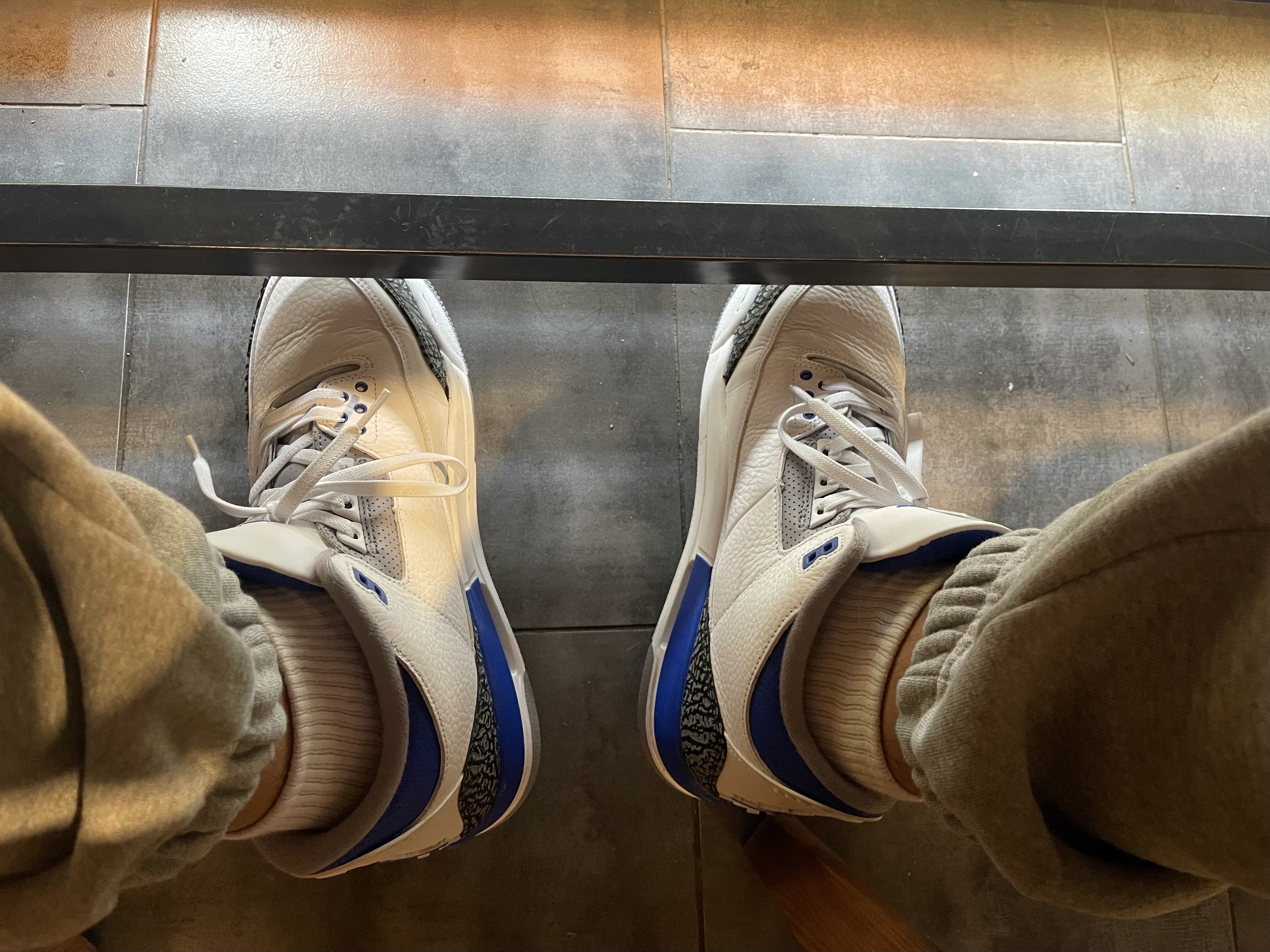 Jordan 3 Retro Racer Blue 착용 스타일