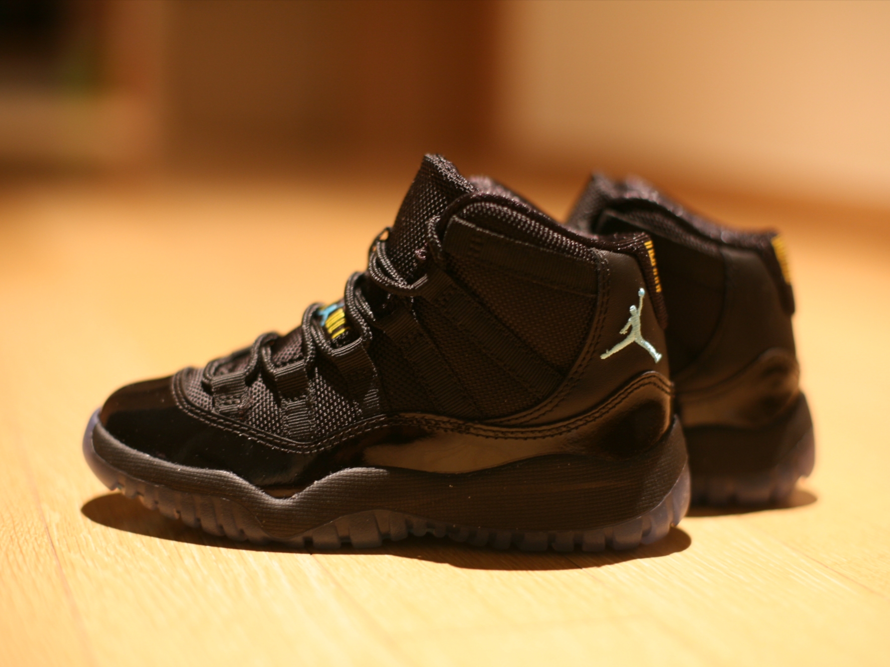 (GS) Jordan 11 Retro Gamma Blue 착용 스타일 - 1
