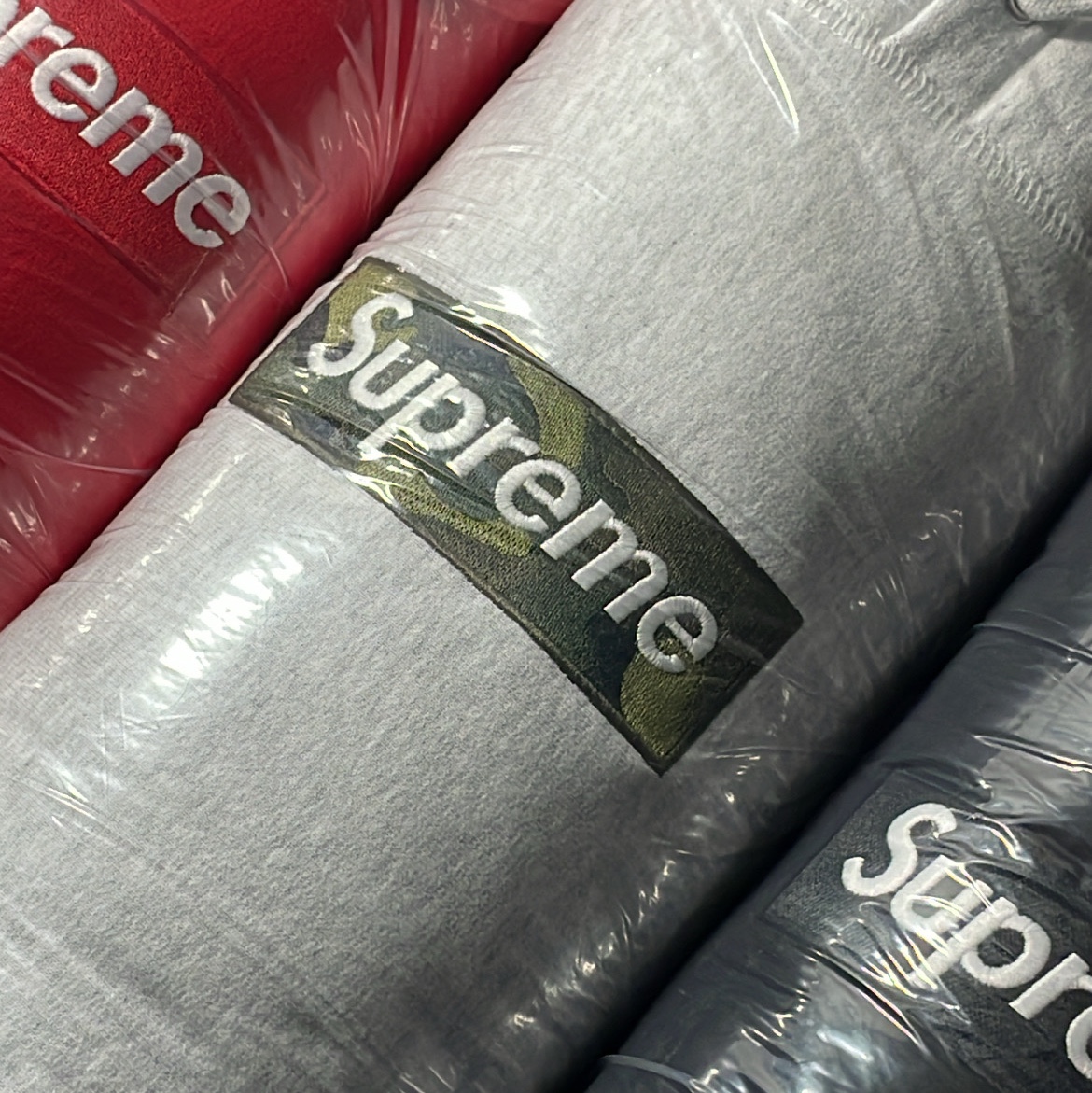 Supreme Box Logo Hooded Sweatshirt Ash Grey - 23FW 착용 스타일