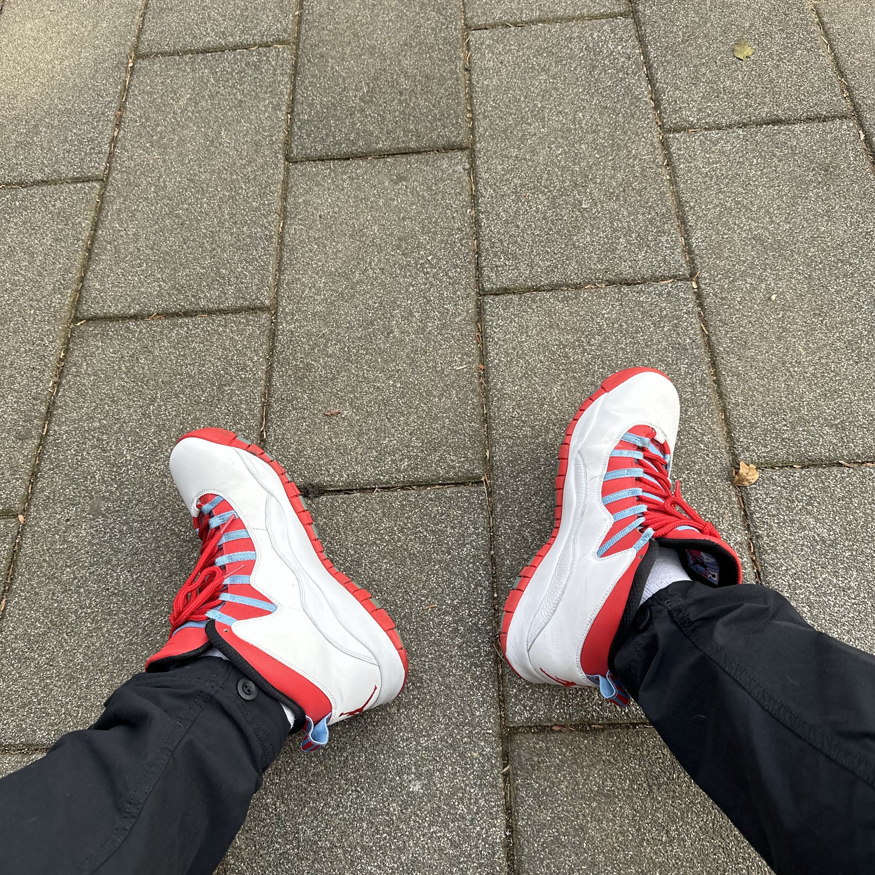 Jordan 10 Retro Chicago Flag 착용 스타일 - 2