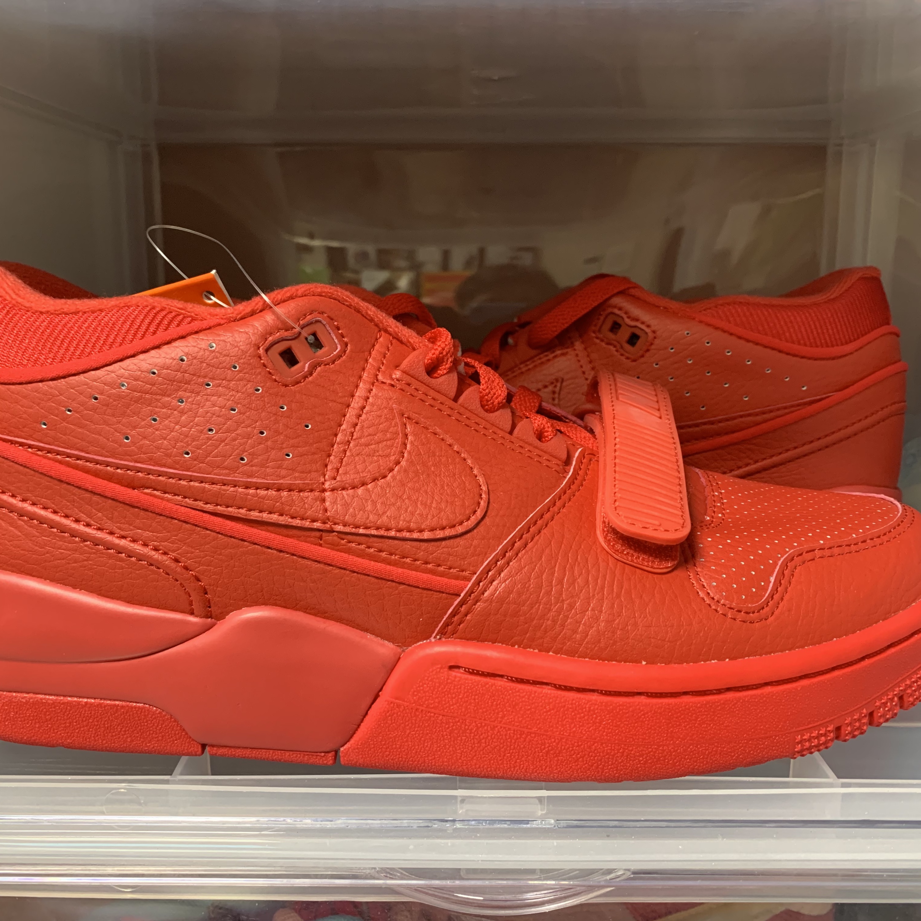 Nike x Billie Eilish Air Alpha Force 88 Fire Red 착용 스타일 - 2