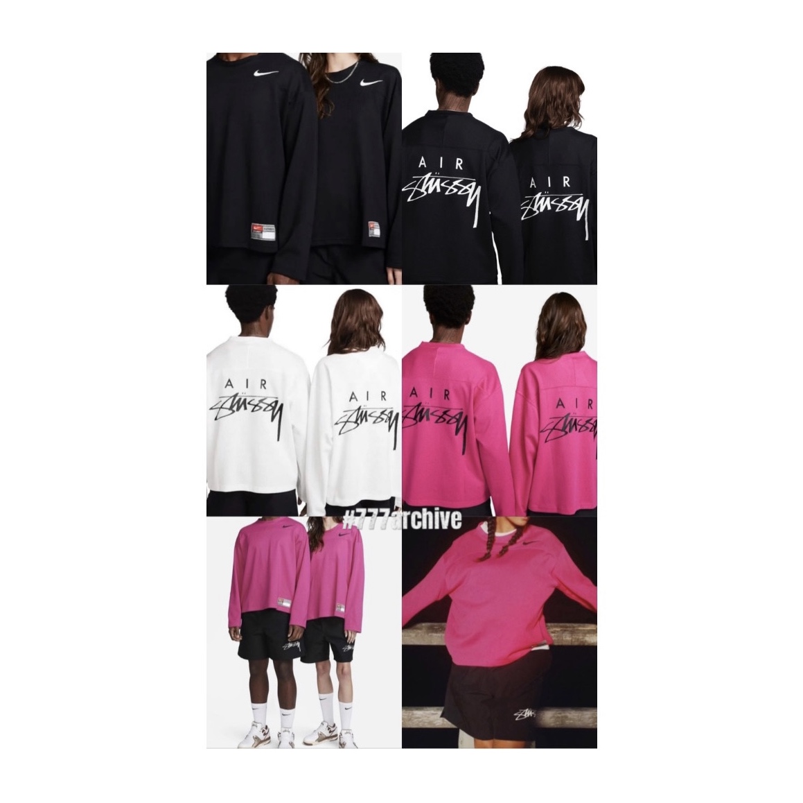 Nike x Stussy Reversible Jacket Black (FJ9153-010), Nike x Stussy Reversible Jacket Medium Olive (FJ9153-222) 착용 스타일 - 4