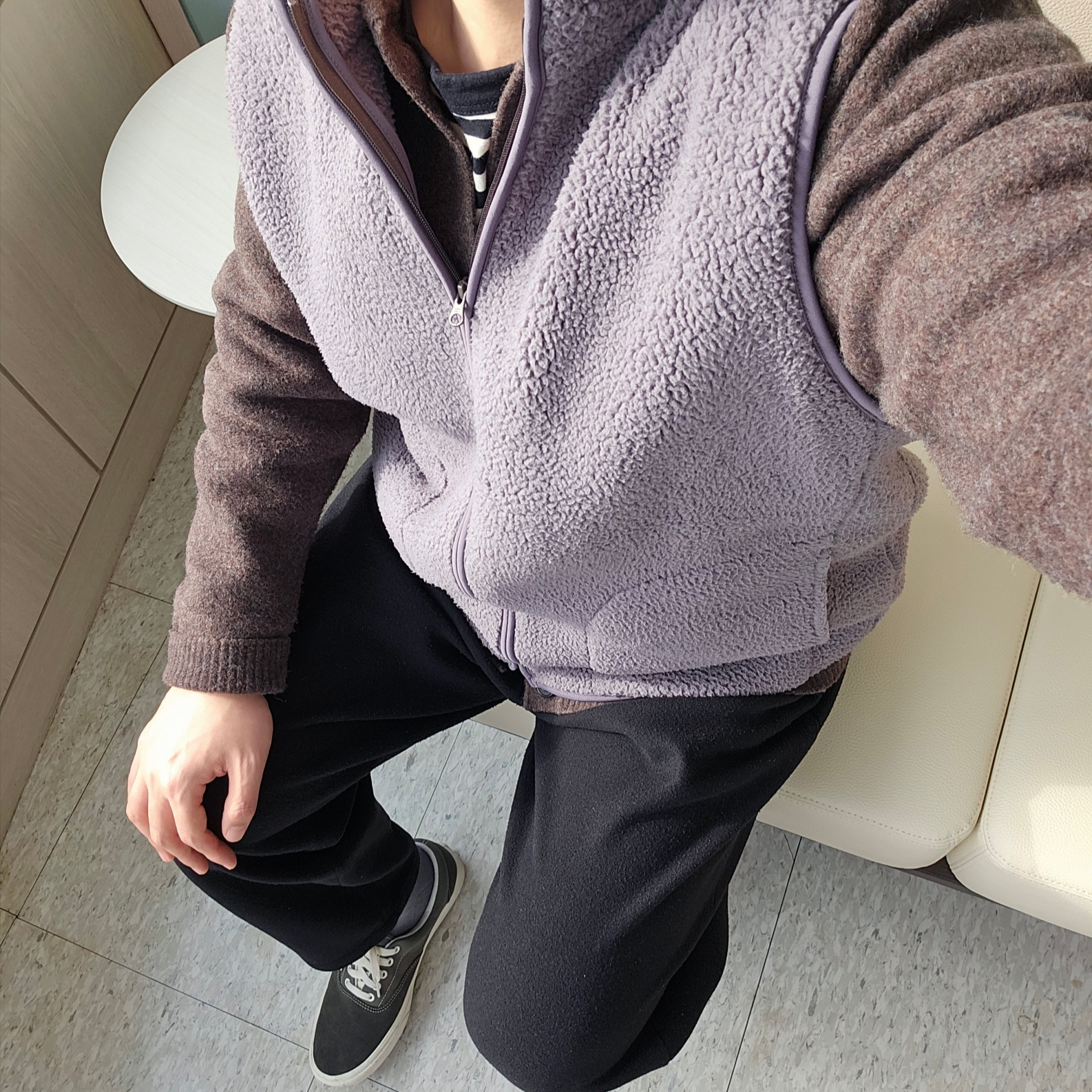 Vans ComfyCush Authentic Canteen 착용 스타일 - 3