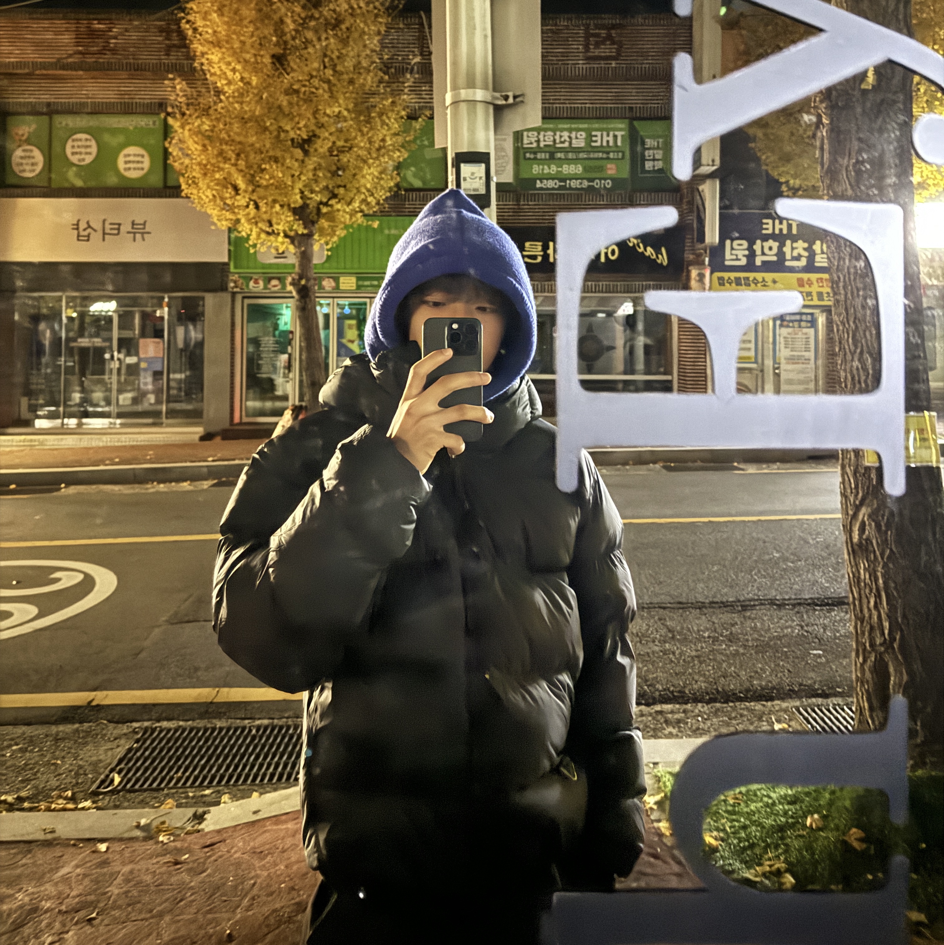 Nike ACG Therma-Fit ADV Lunar Lake Puffer Jacket Black - Asia 착용 스타일