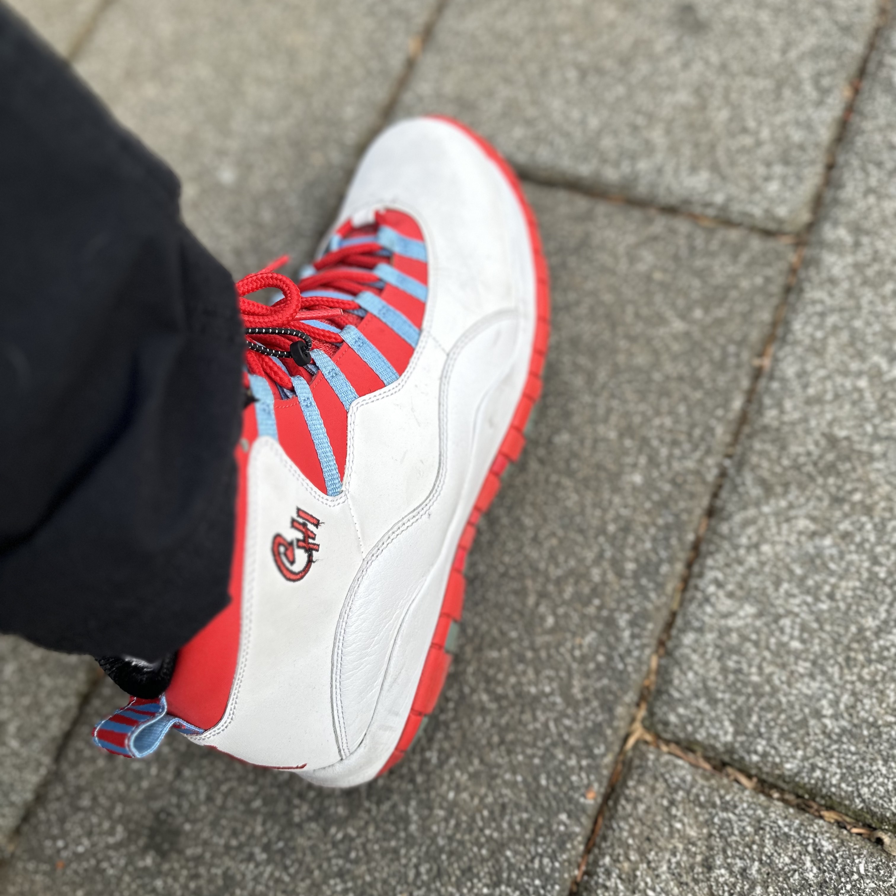 Jordan 10 Retro Chicago Flag 착용 스타일 - 3