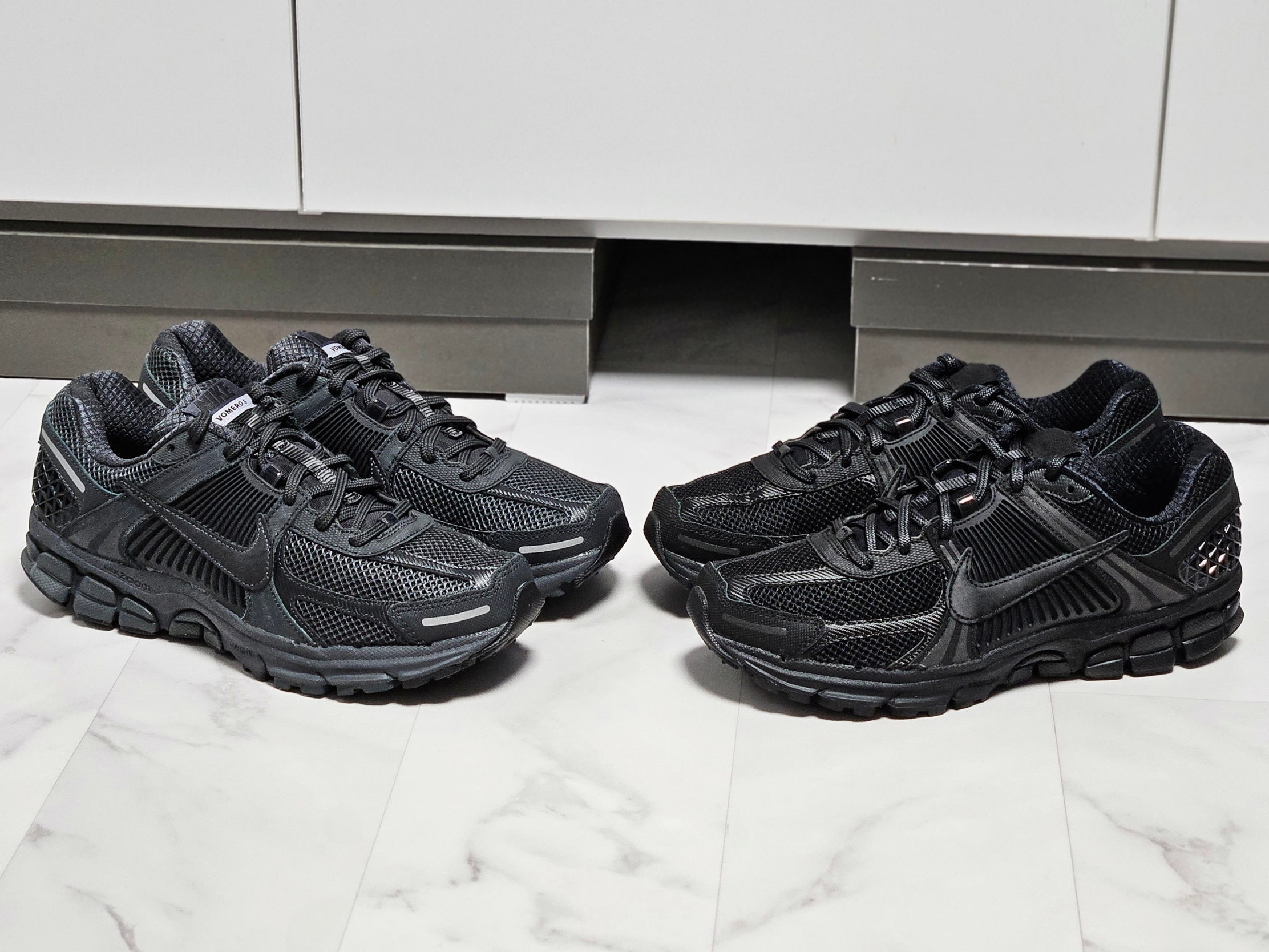 Nike Zoom Vomero 5 SP Black, Nike Zoom Vomero 5 SP Anthracite 2023 착용 스타일 - 1
