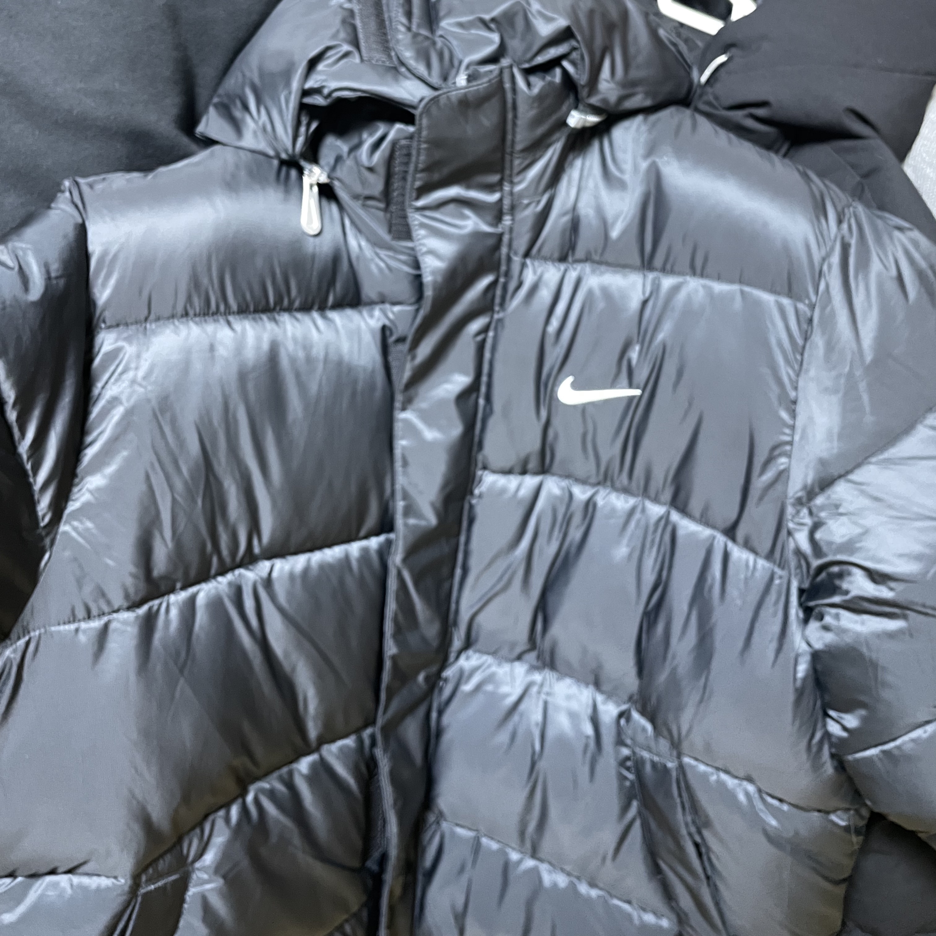 Nike Life Therma-Fit Puffer Jacket Black - Asia 착용 스타일