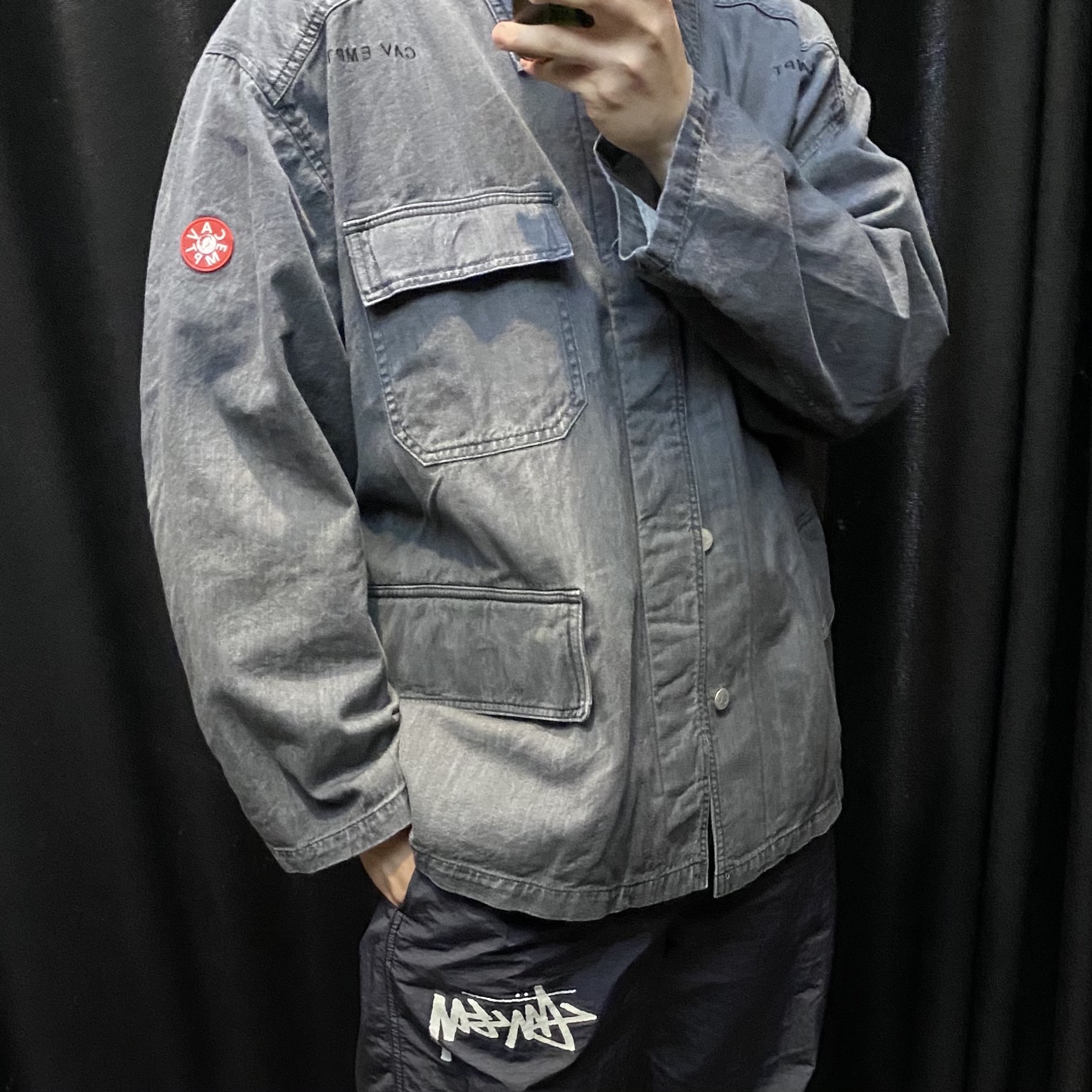 Nike x Stussy Beach Pants Off Noir 착용 스타일