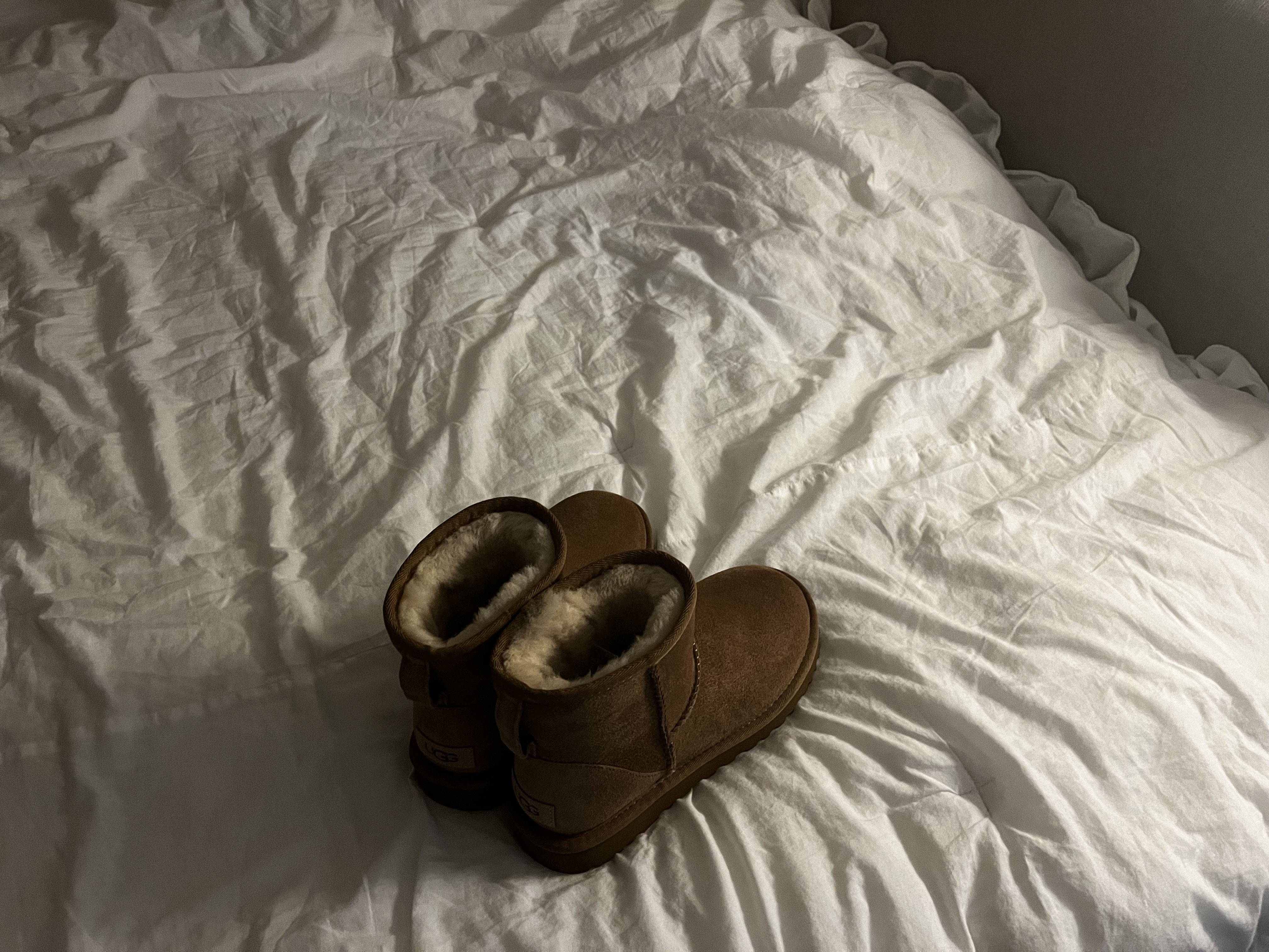 (W) UGG Classic Mini II Boots Chestnut 착용 스타일