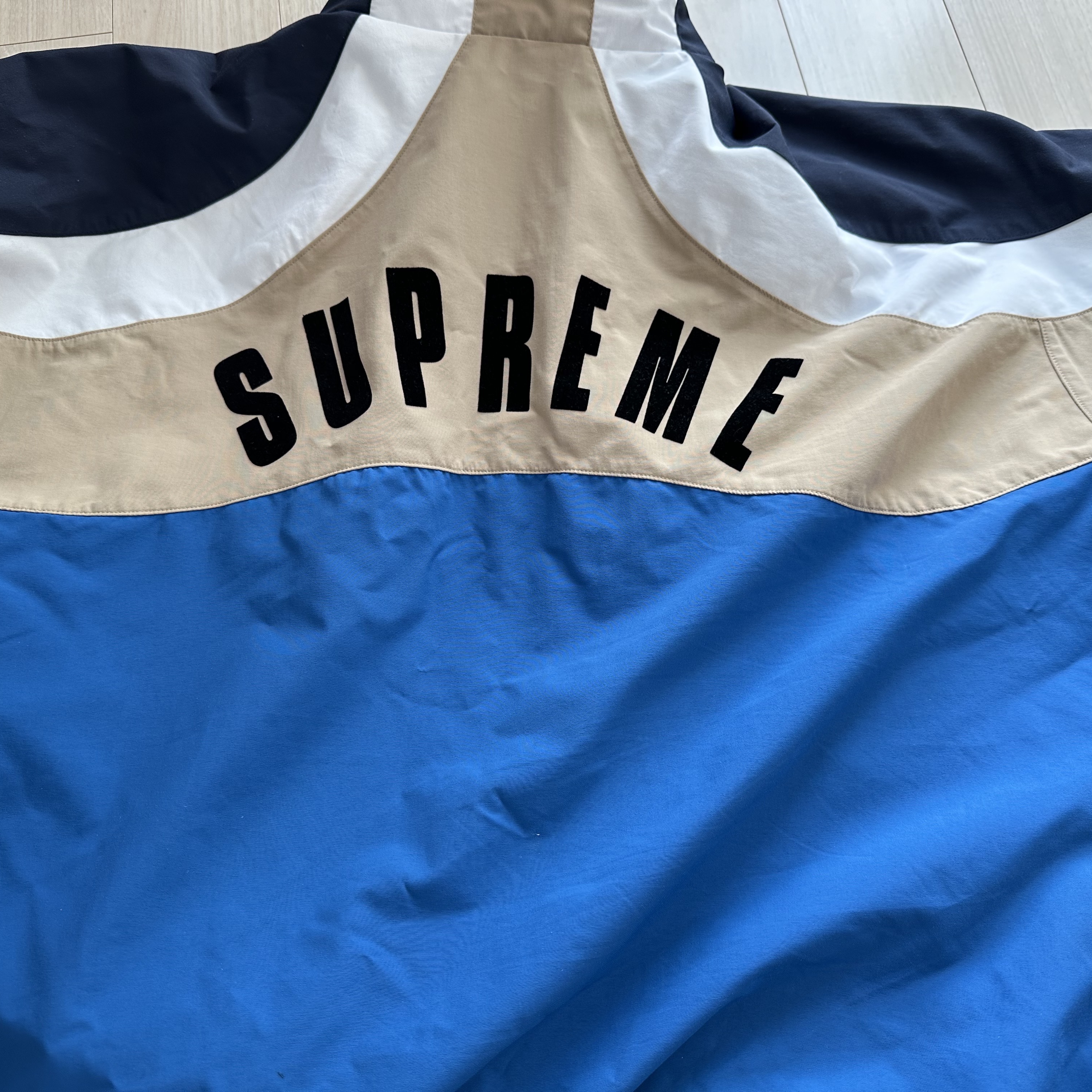 IAB Studio x Thor Balaclava & 1L Container Pack Black, Supreme x Umbro Track Jacket Blue - 23SS 착용 스타일 - 3