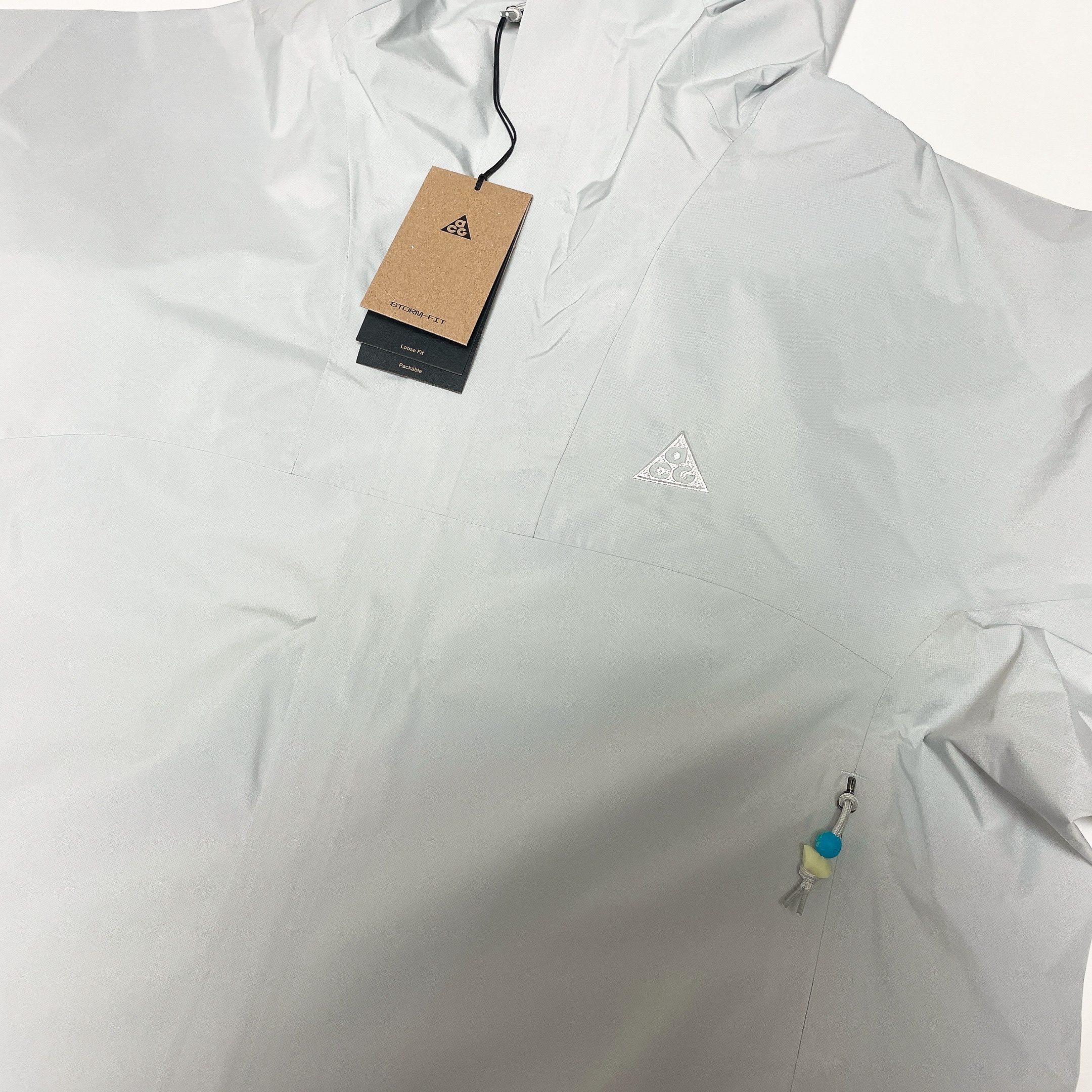 Nike ACG Storm-Fit ADV Cascade Rains Full Zip Jacket Photon Dust - Asia 착용 스타일