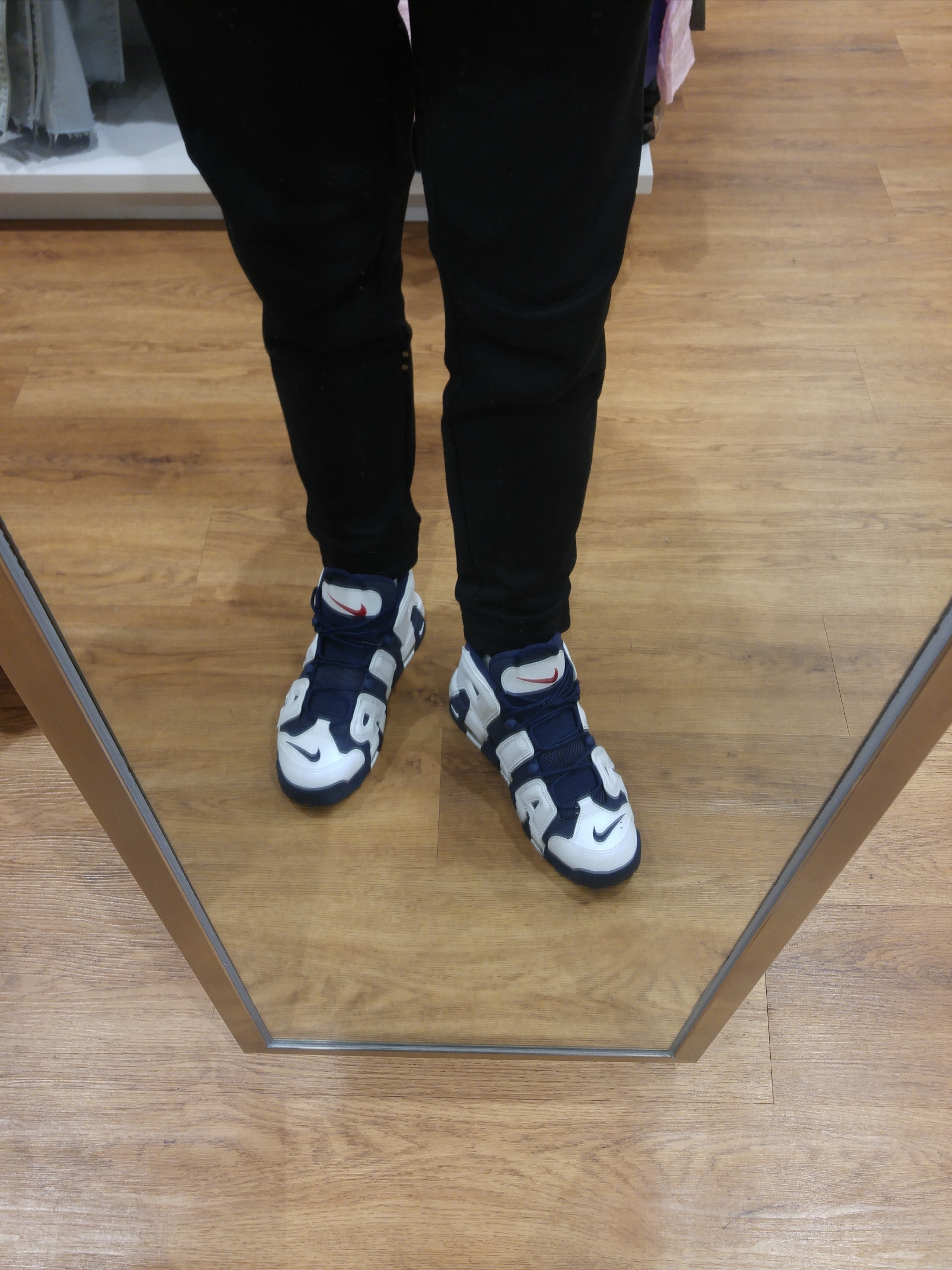 Nike Air More Uptempo Olympic 2016 착용 스타일 - 2