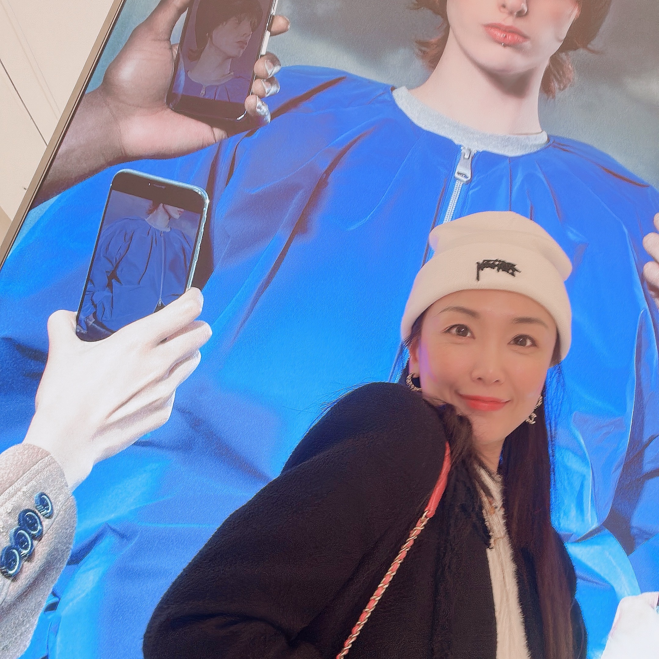 Nike x Stussy NRG Cuffed Beanie Summit White 착용 스타일