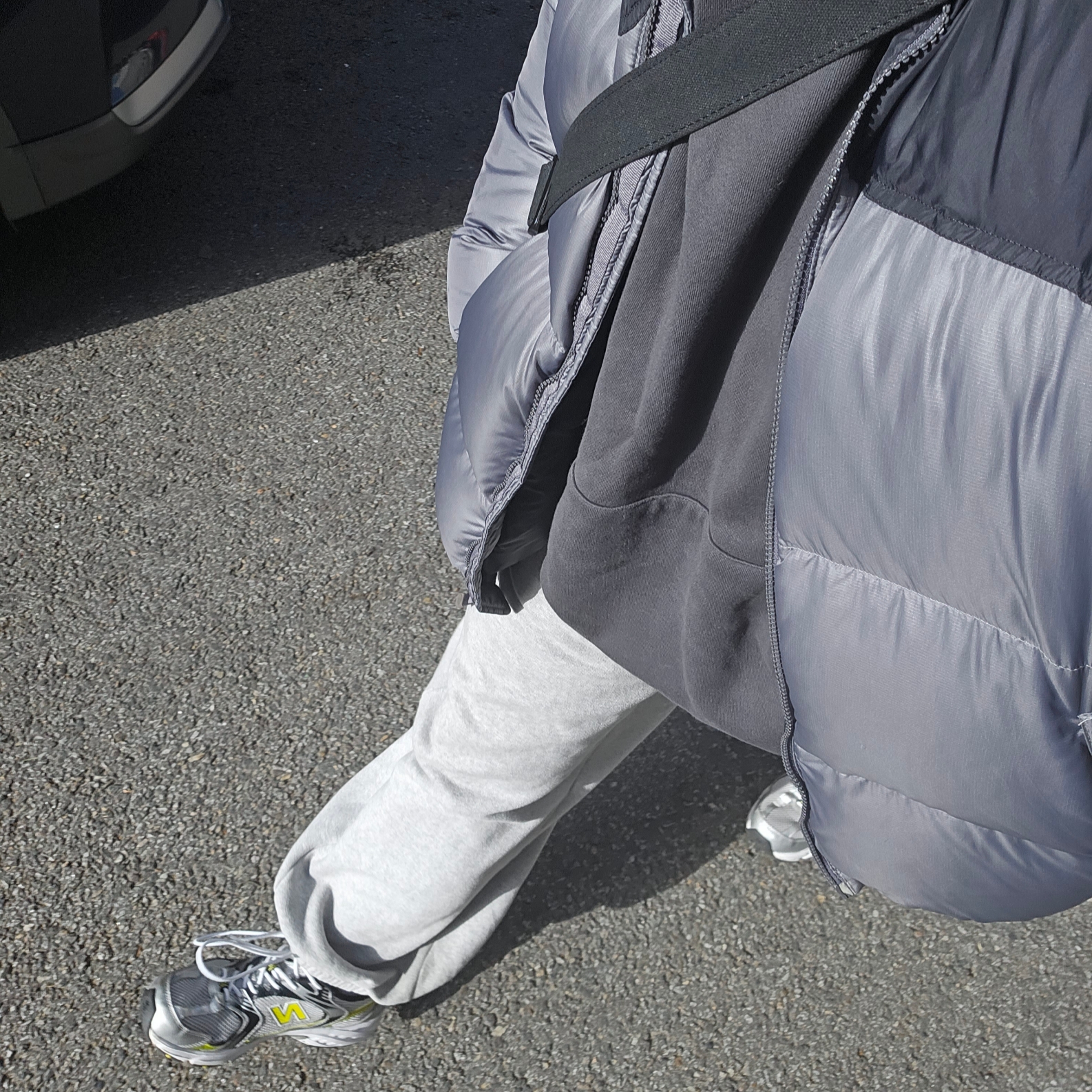New Balance 530 Silver 착용 스타일