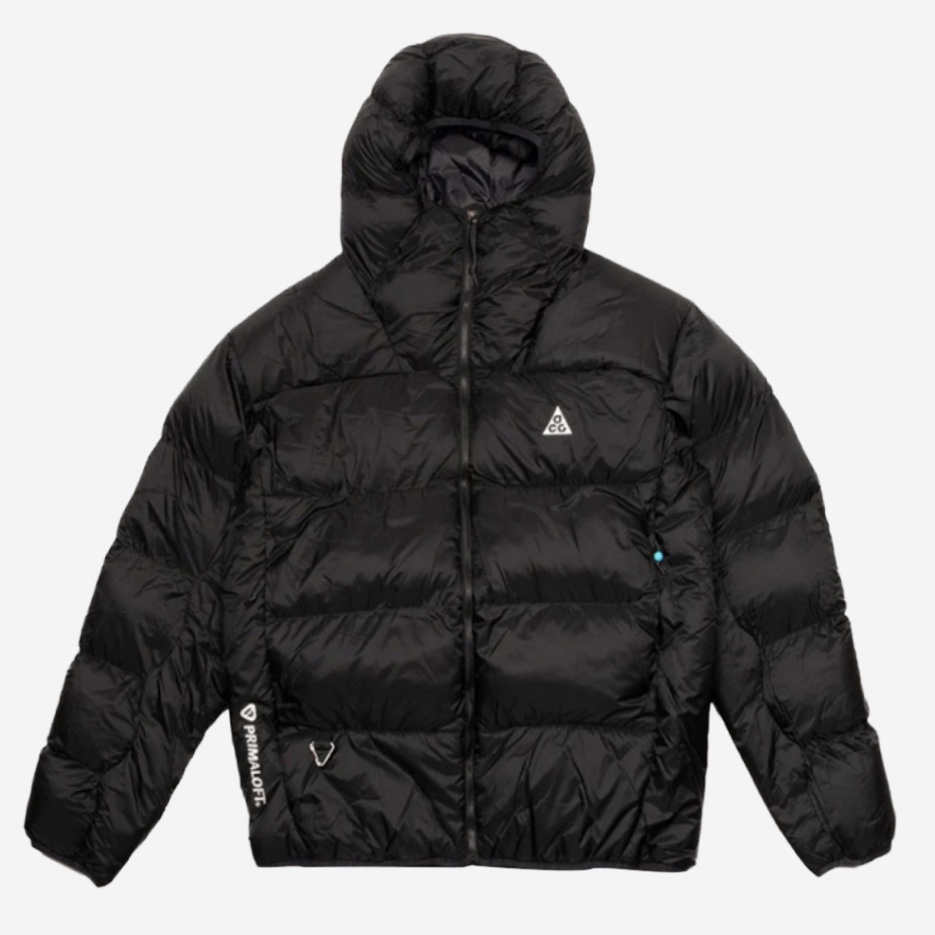 Nike ACG Therma-Fit ADV Lunar Lake Puffer Jacket Black - Asia 착용 스타일