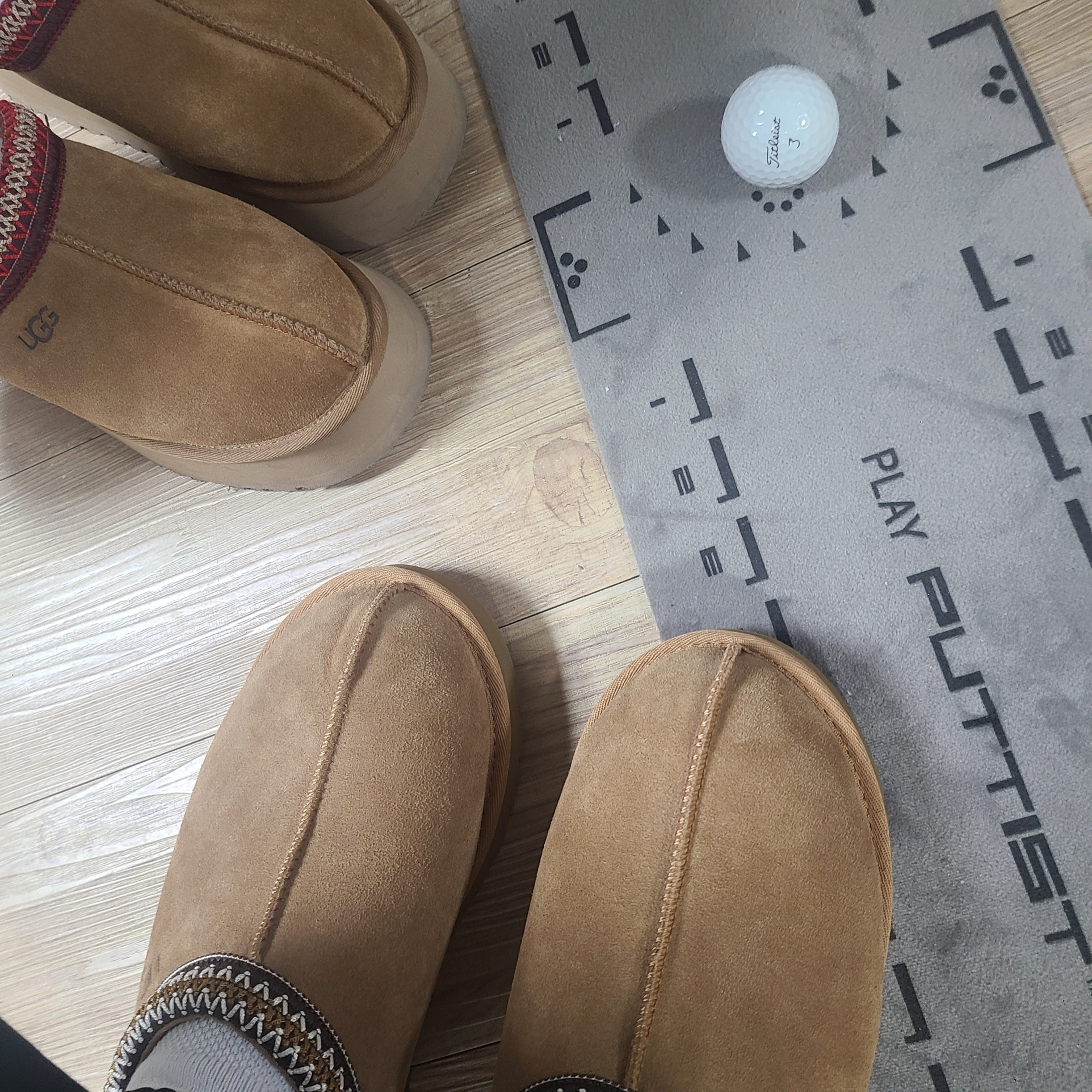 UGG Tasman Slipper Chestnut, (W) UGG Tazz Slipper Chestnut 착용 스타일