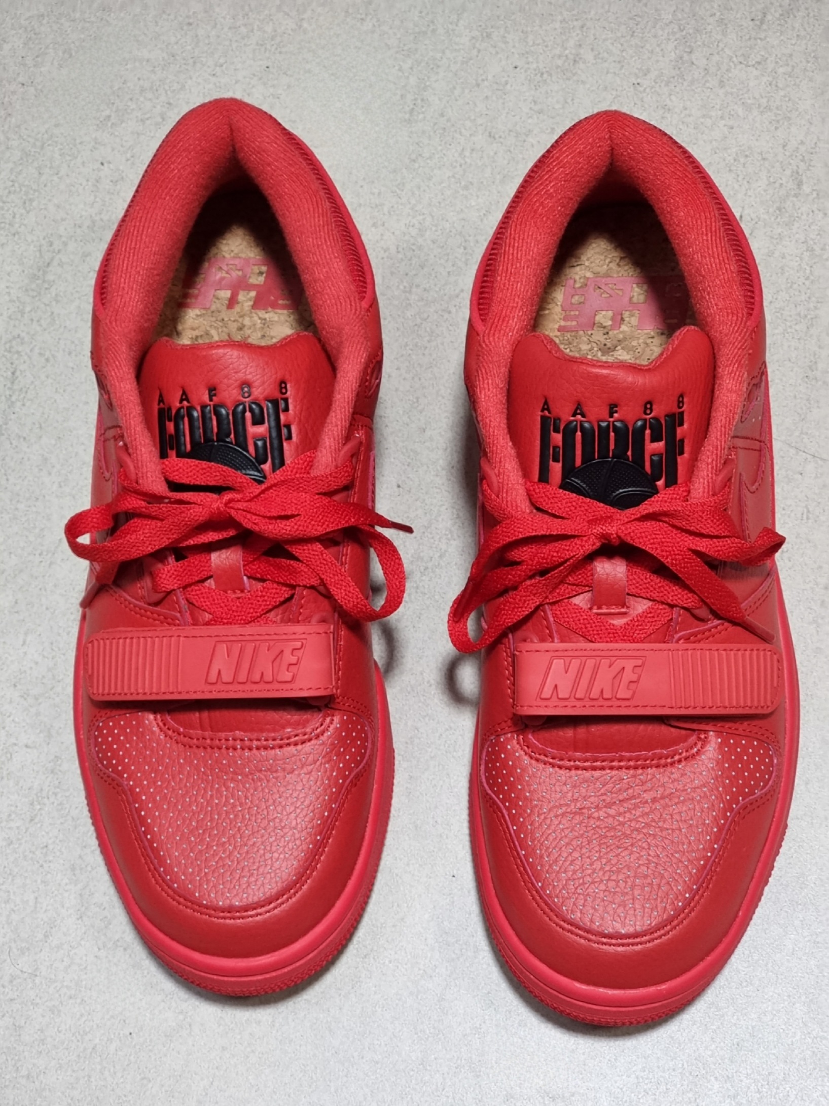 Nike x Billie Eilish Air Alpha Force 88 Fire Red 착용 스타일 - 1