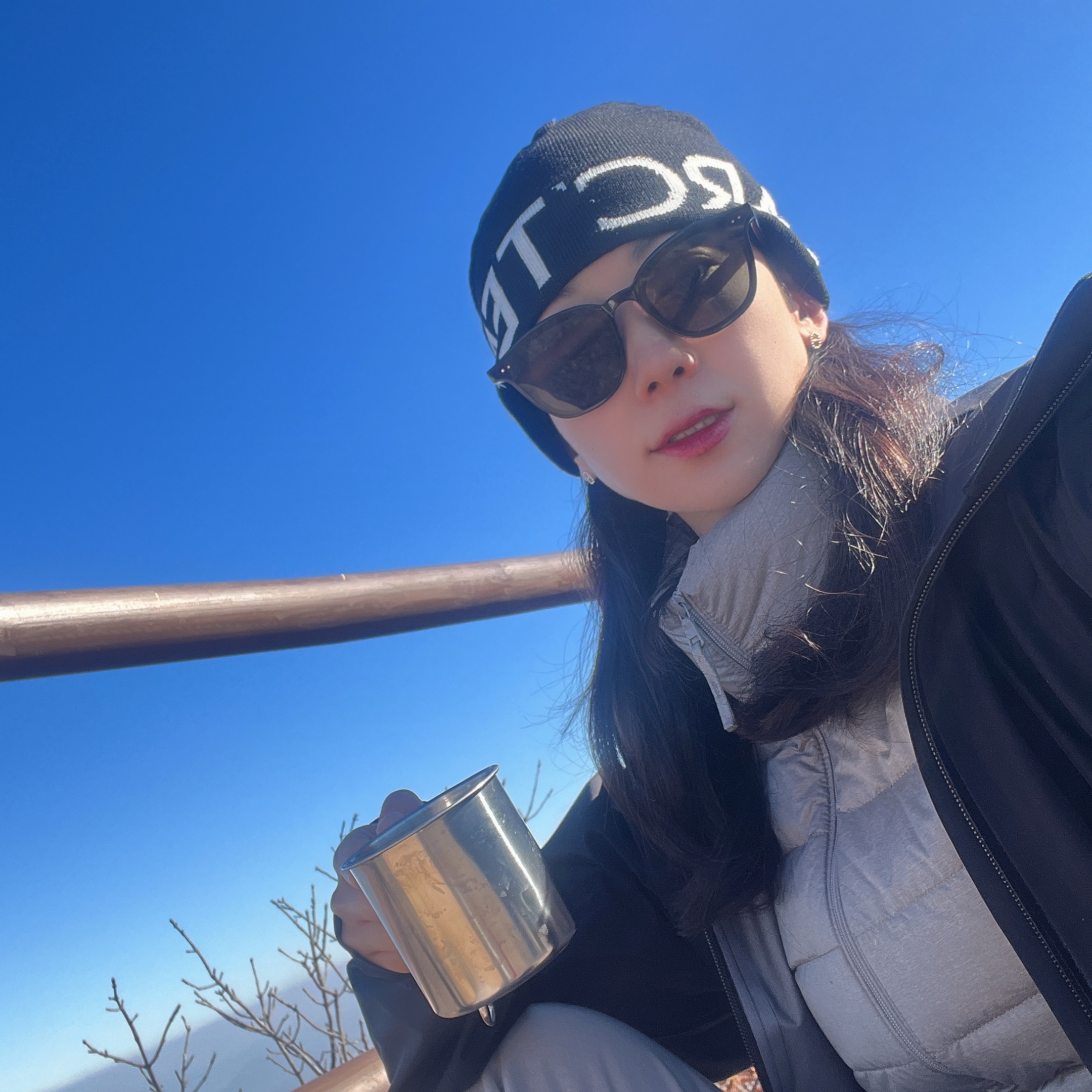 Arc'teryx Word Head Toque Orca 착용 스타일 - 2