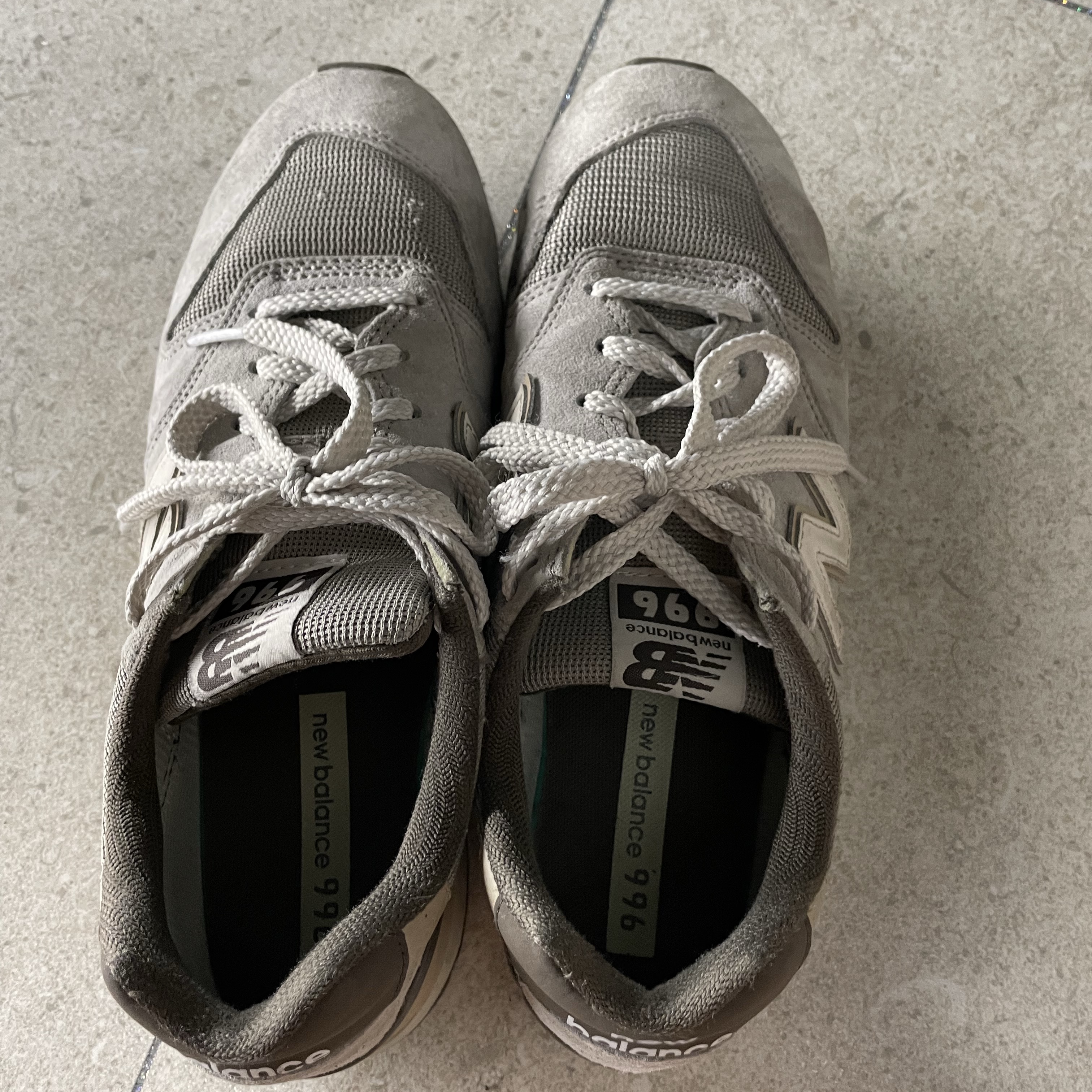 New Balance 996 Brown 착용 스타일 - 7