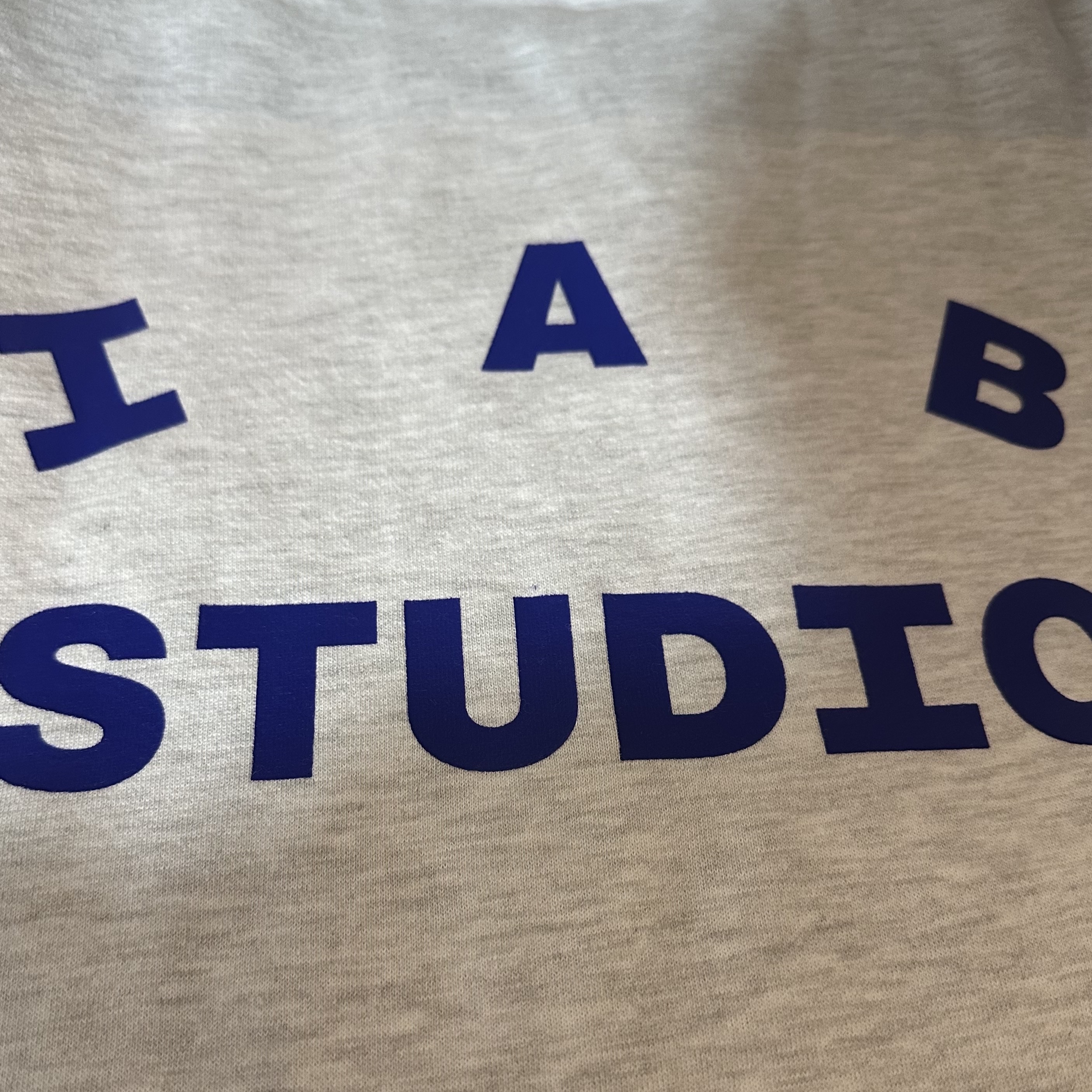 IAB Studio Sweatshirt Light Gray - 23FW 착용 스타일
