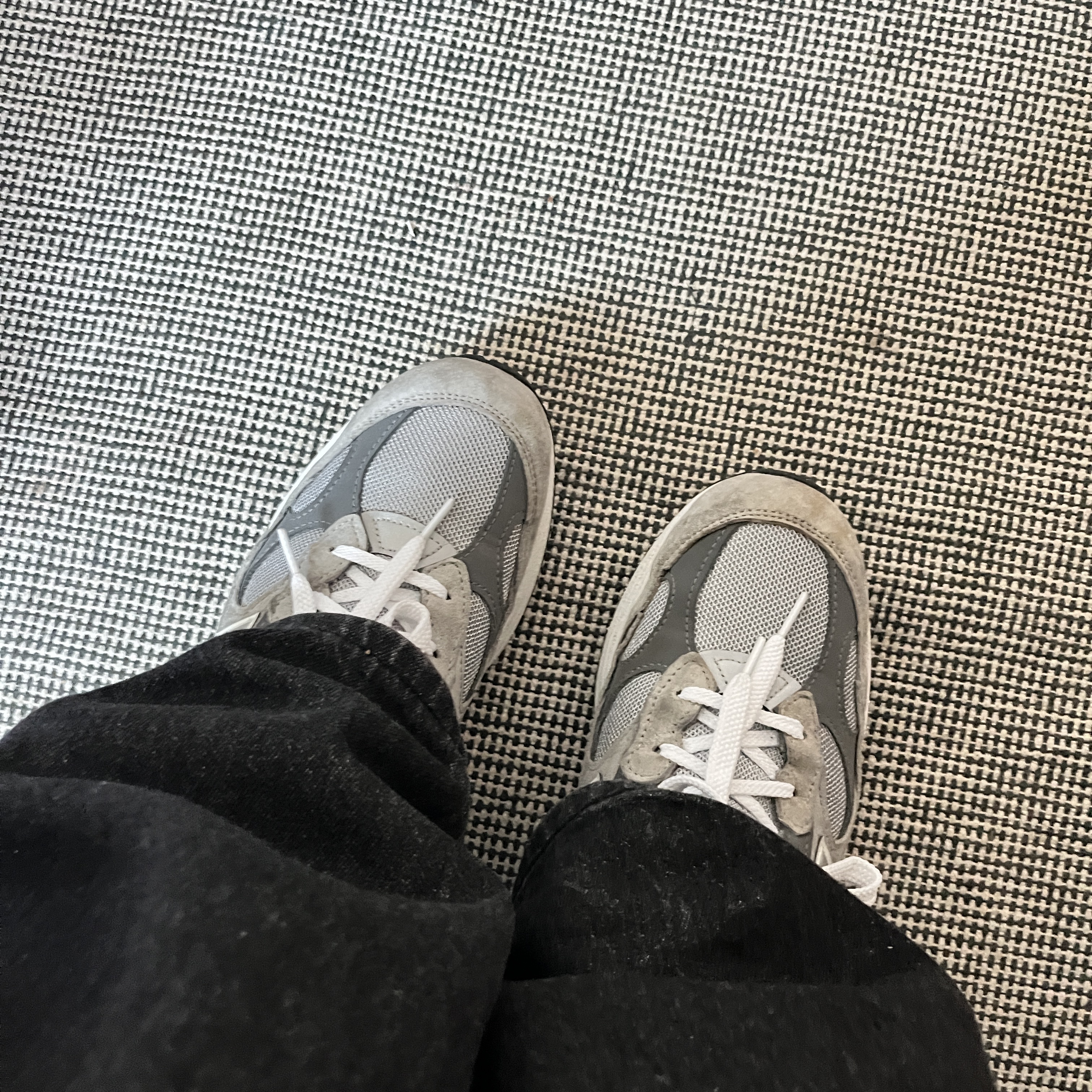 New Balance 992 Made in USA Grey - D Standard 착용 스타일
