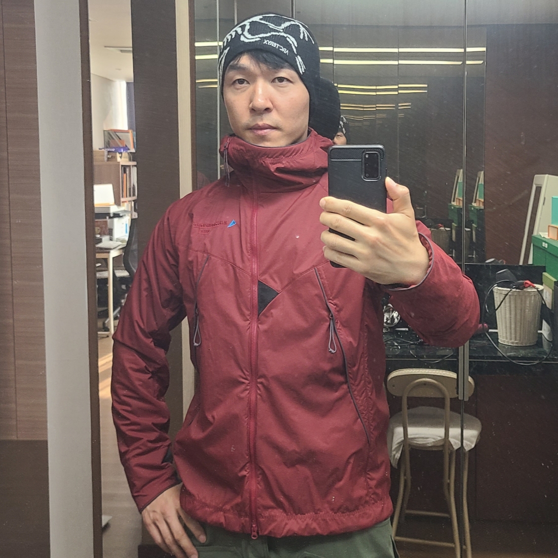 Arc'teryx Bird Head Toque Orca 착용 스타일 - 2