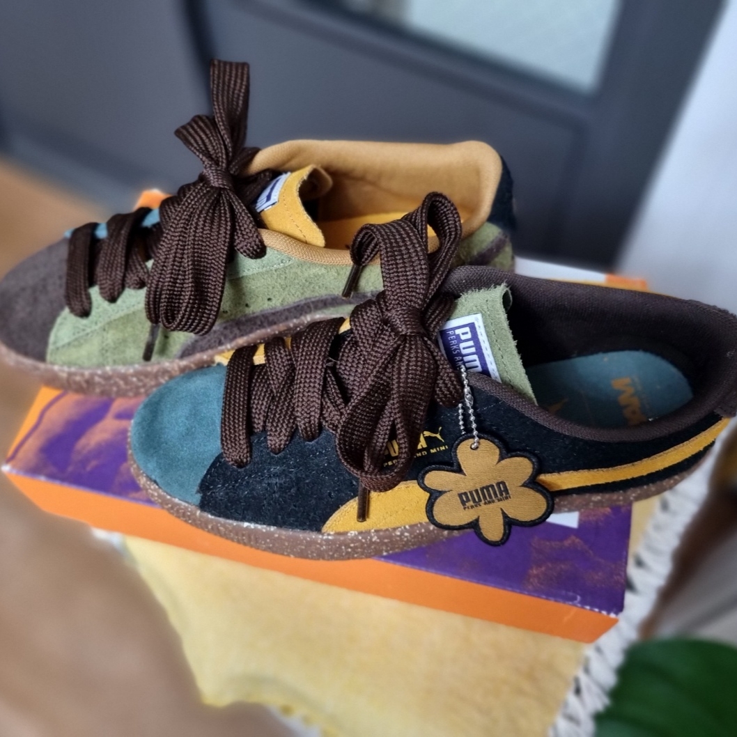 Puma x P.A.M Suede VTG Dark Chocolate 착용 스타일 - 2