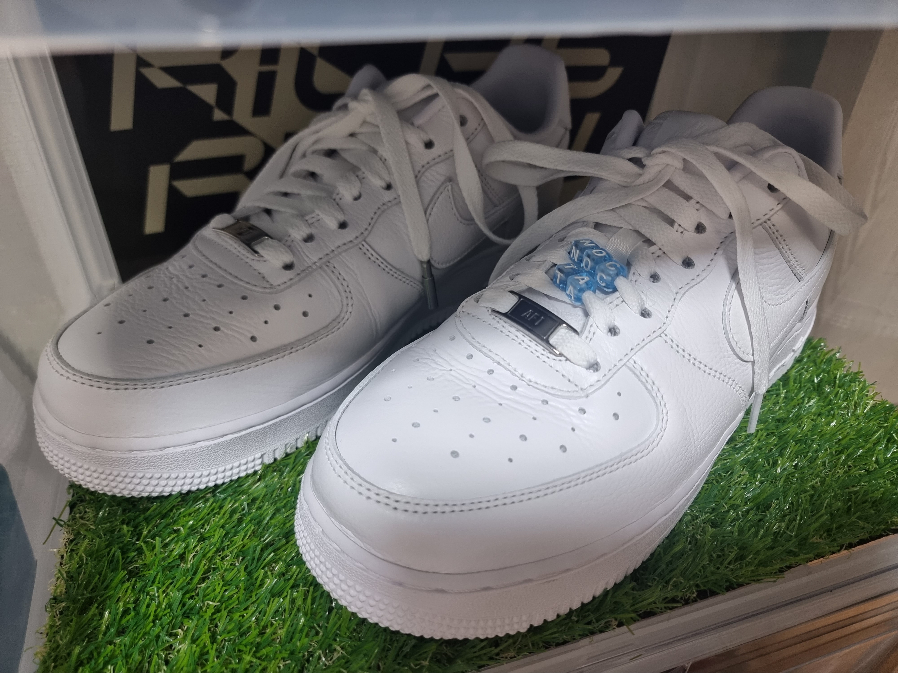 Nike x Drake Nocta Air Force 1 Low SP Certified Lover Boy White 착용 스타일