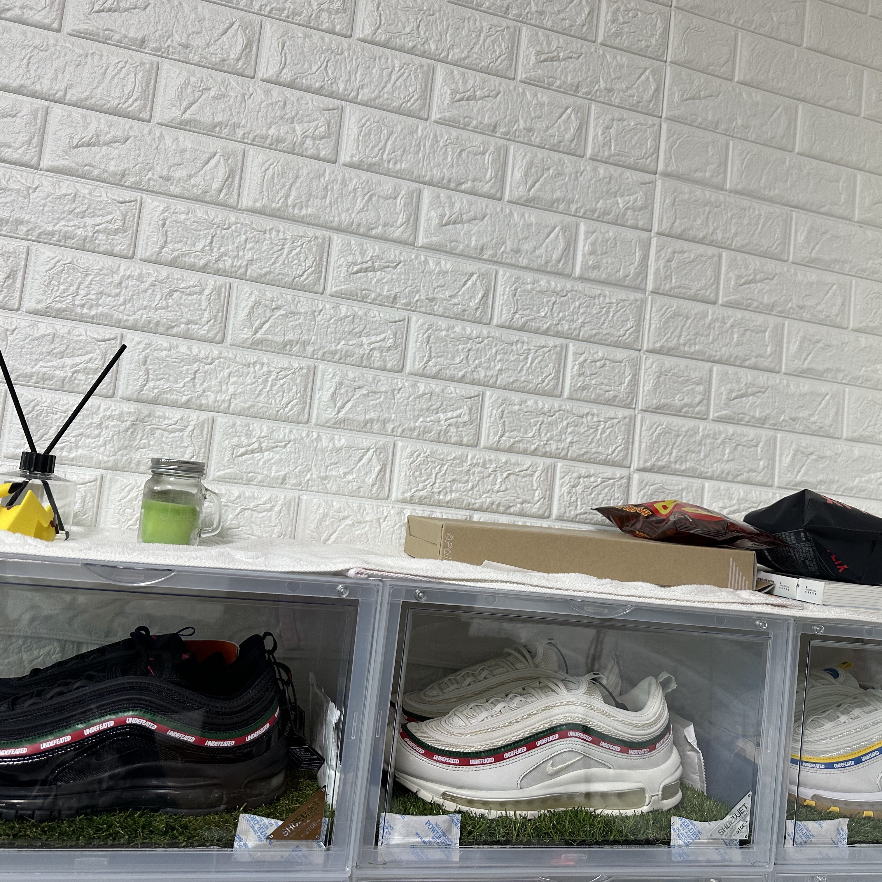 Nike x Undefeated Air Max 97 Black 착용 스타일