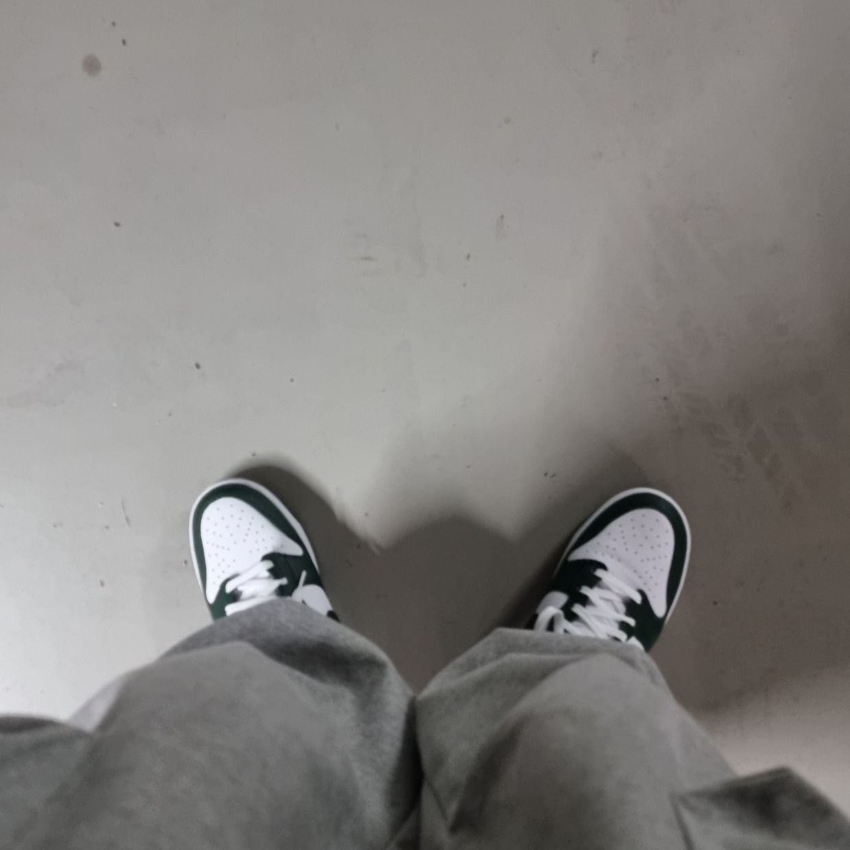 Nike Dunk High Retro Noble Green 착용 스타일