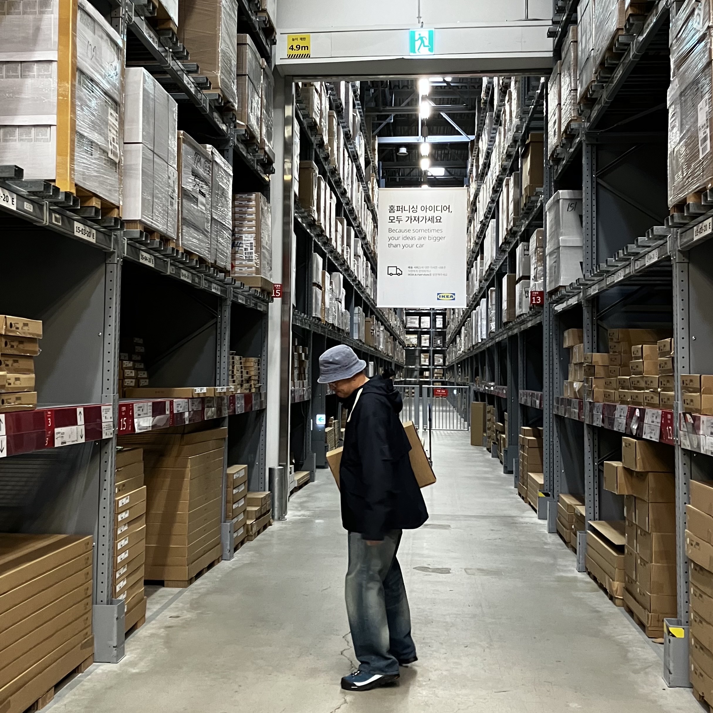 Salomon x The Broken Arm X-Desalpes GTX for TBA Blue 착용 스타일